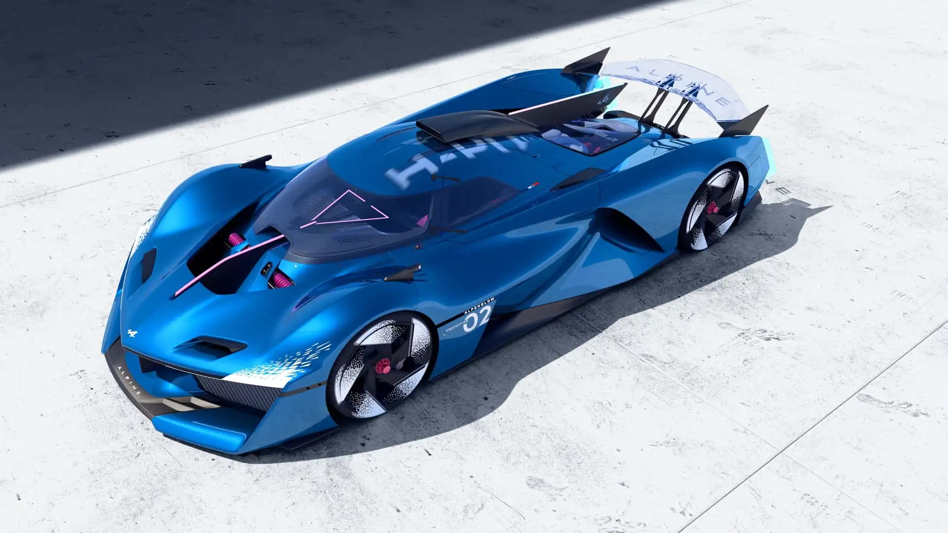 Alpine Supercar Has A Hydrogen V 6 Engine