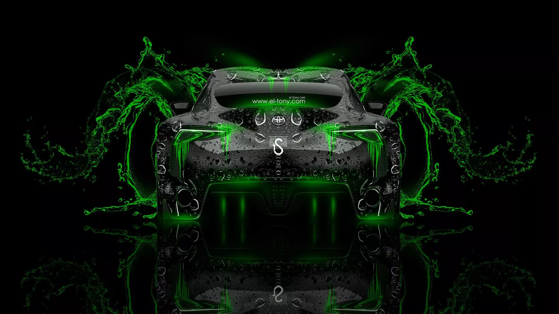 Toyota FT 1 & Supra Hi Res Wallpaper