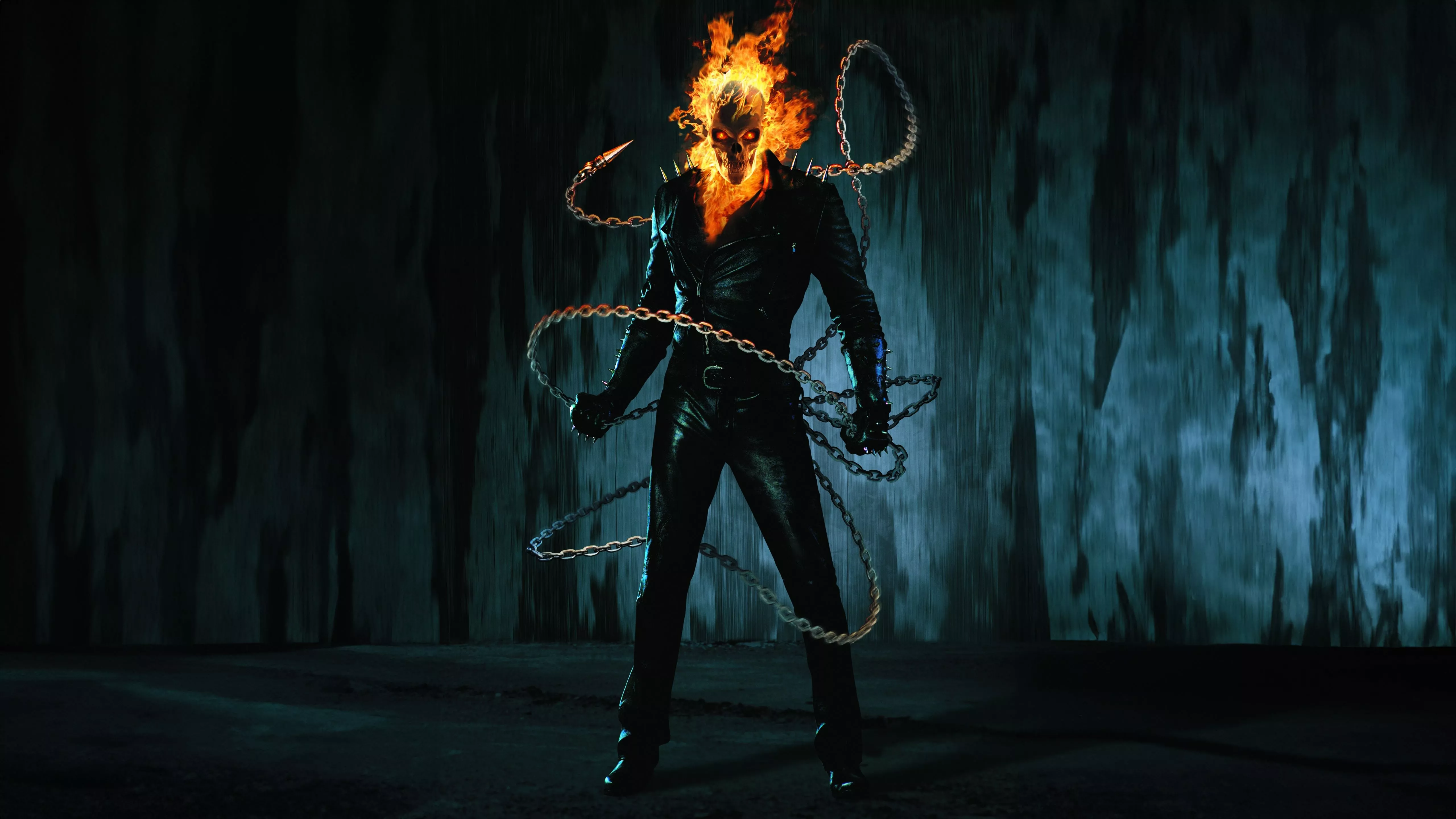 Ghost Rider Wallpaper 4K, Superhero, 5K
