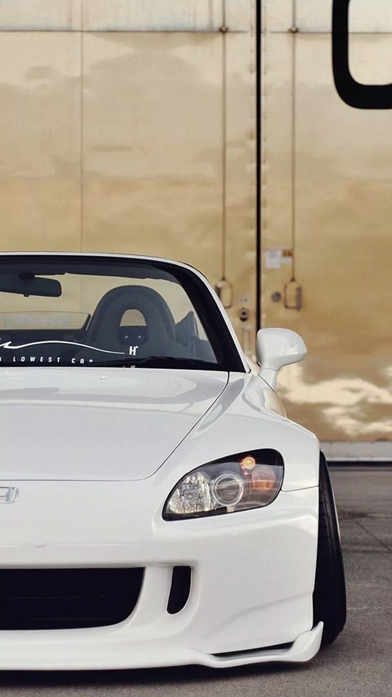 HD white honda s2000 wallpaper