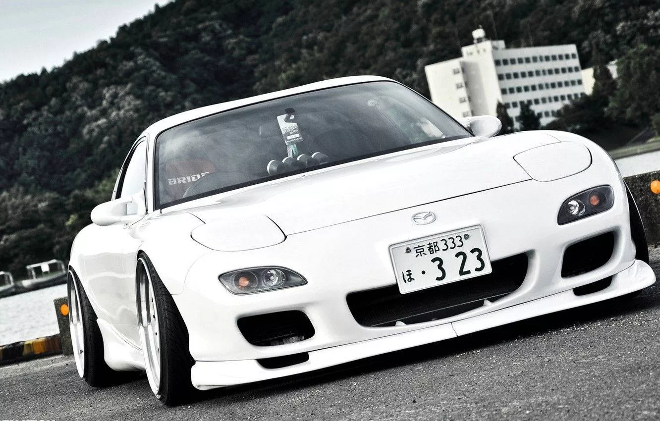 Download free Classy White Jdm Car