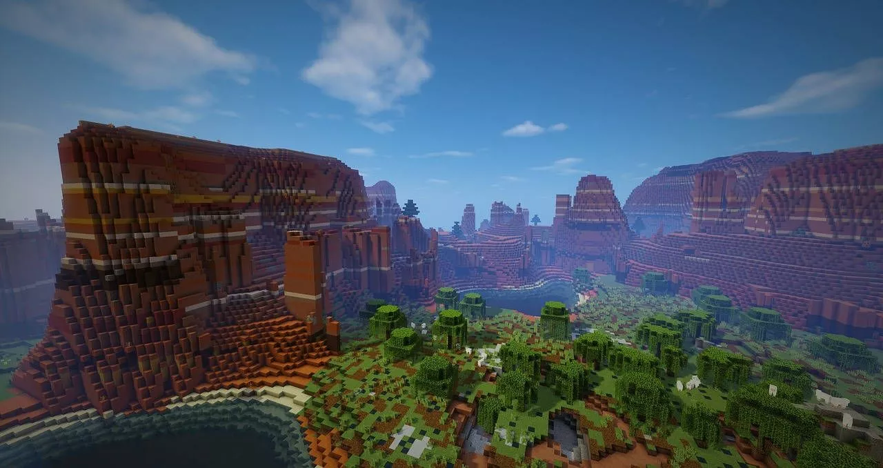 Download Splendid Minecraft Mountainous