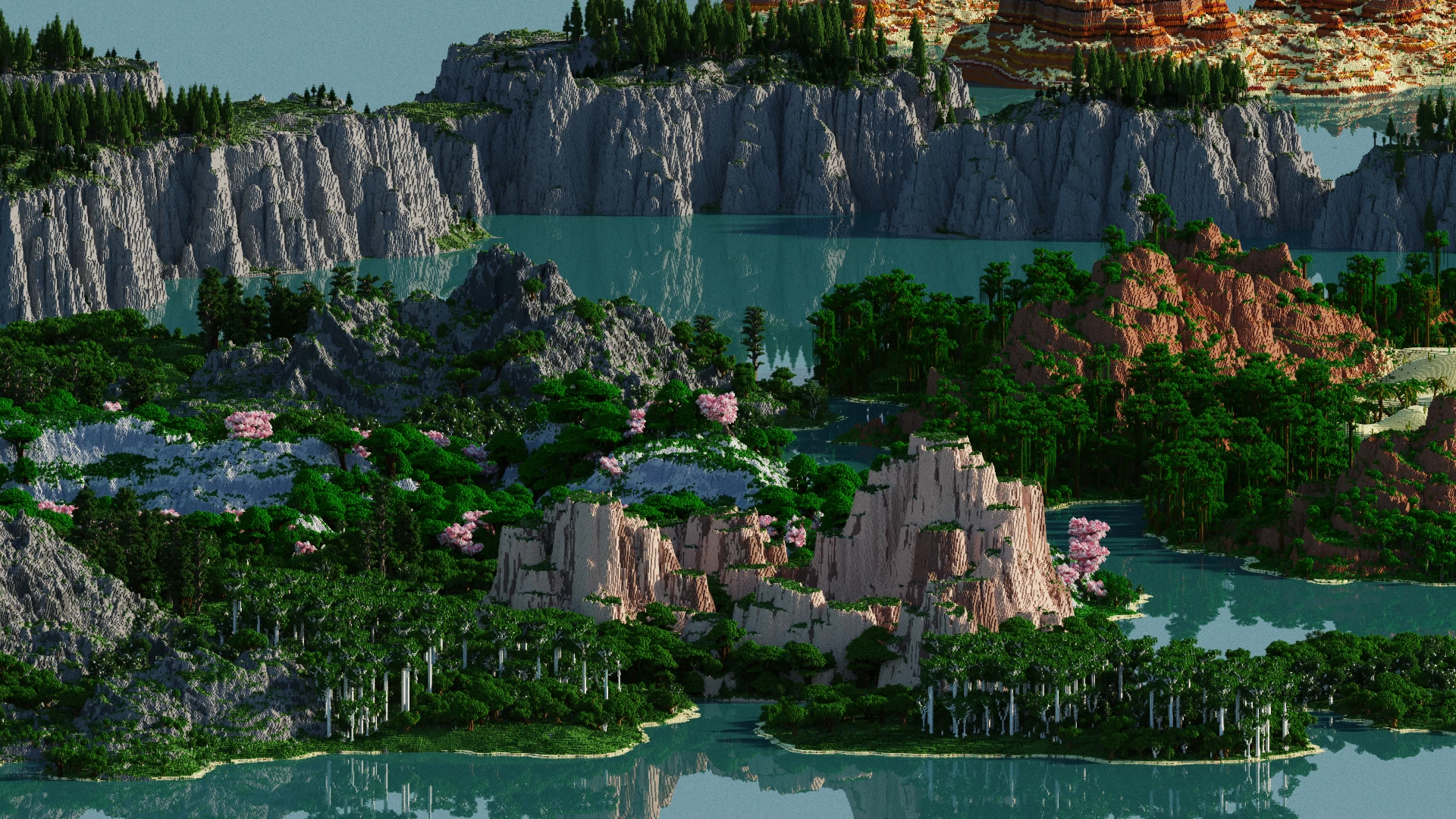 Bedrock Support Minecraft Map