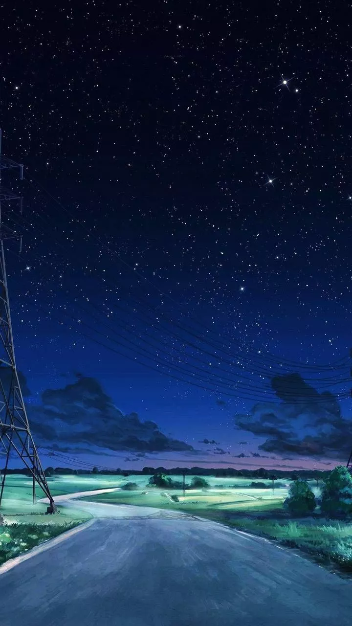 Anime sky wallpaper