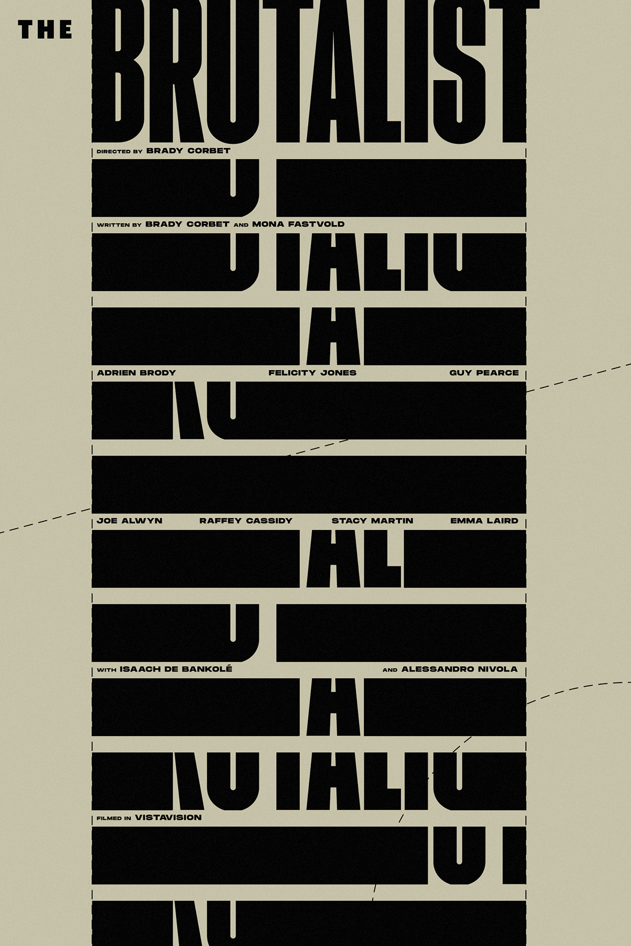 The Brutalist. Poster By Agustinrmichel