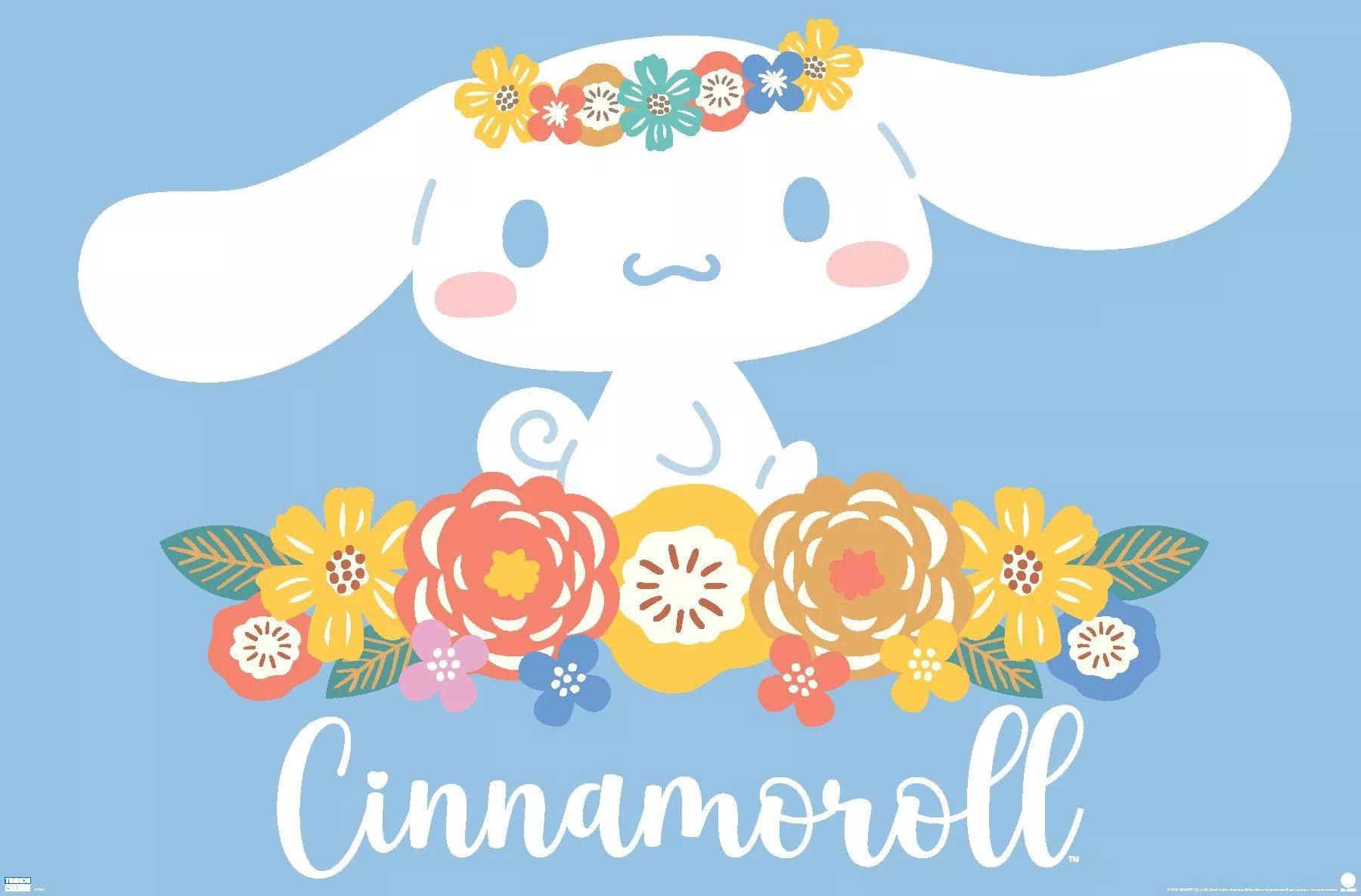 Cinnamoroll Wall Poster, 22.4L x 14.7W