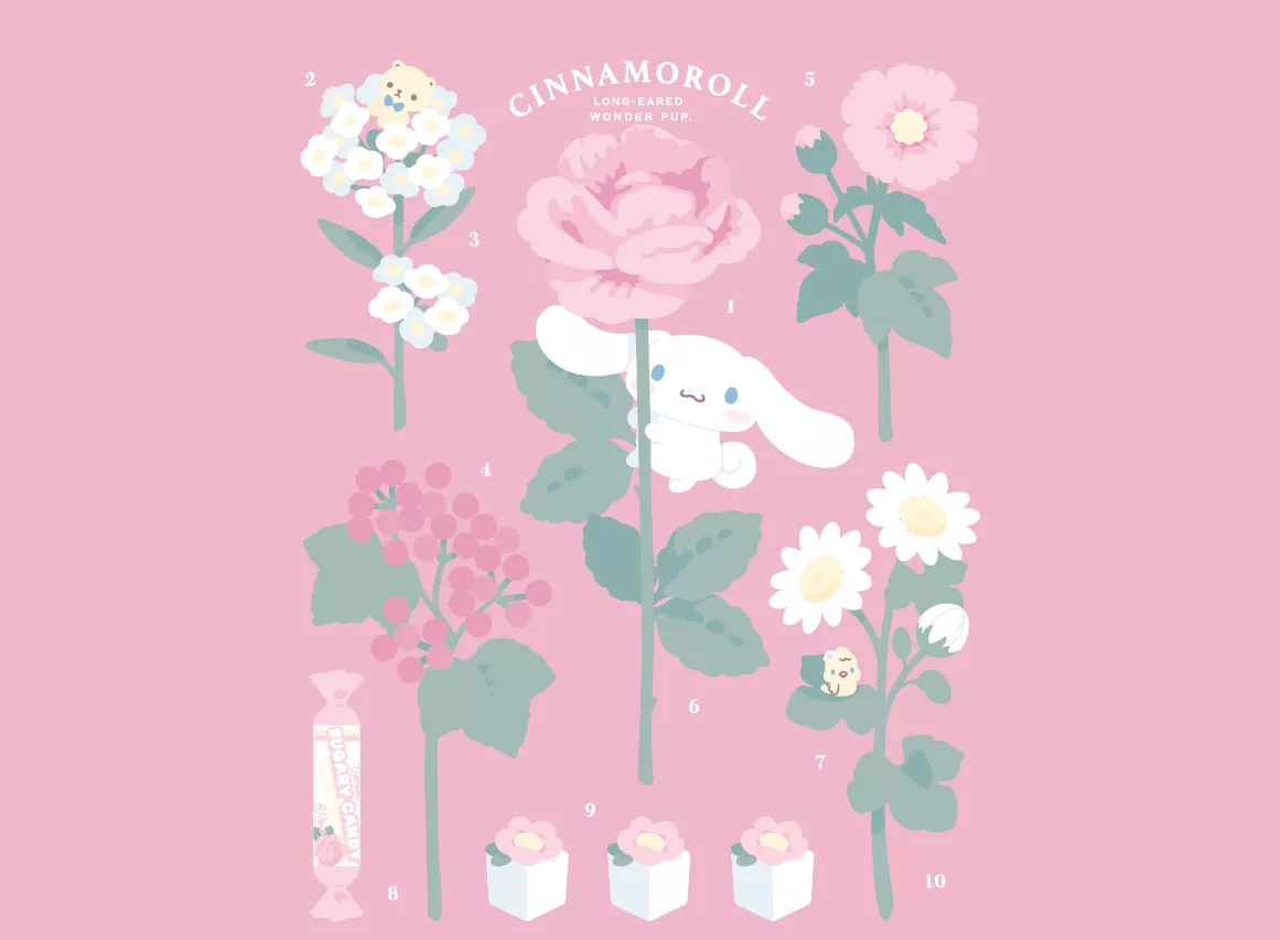 Cinnamoroll and Etoile et Griotte to