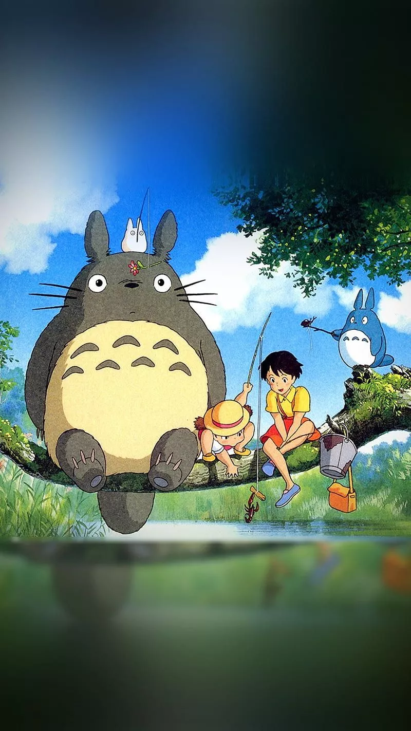 my neighbour totoro, HD phone wallpaper