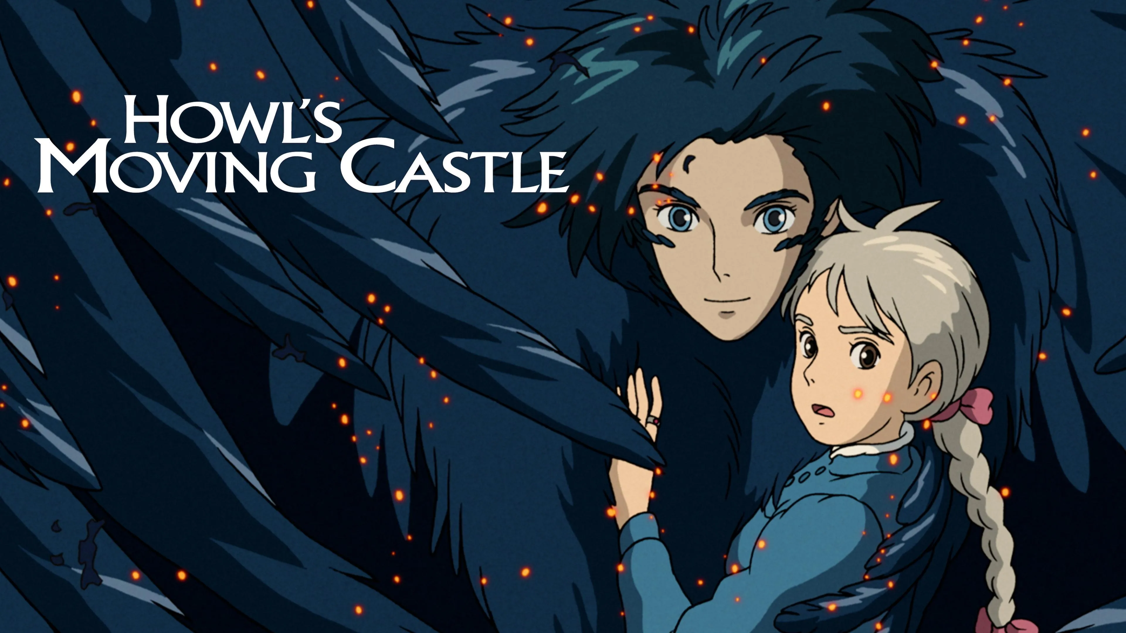 Studio Ghibli Wallpaper 4K, Howl's Moving Castle