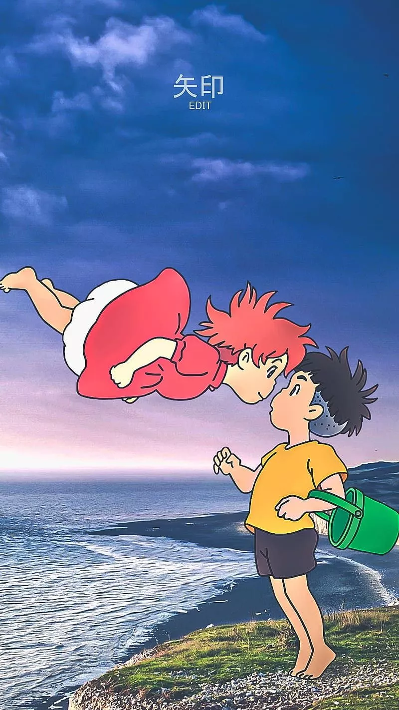 Ponyo, anime, ghibli