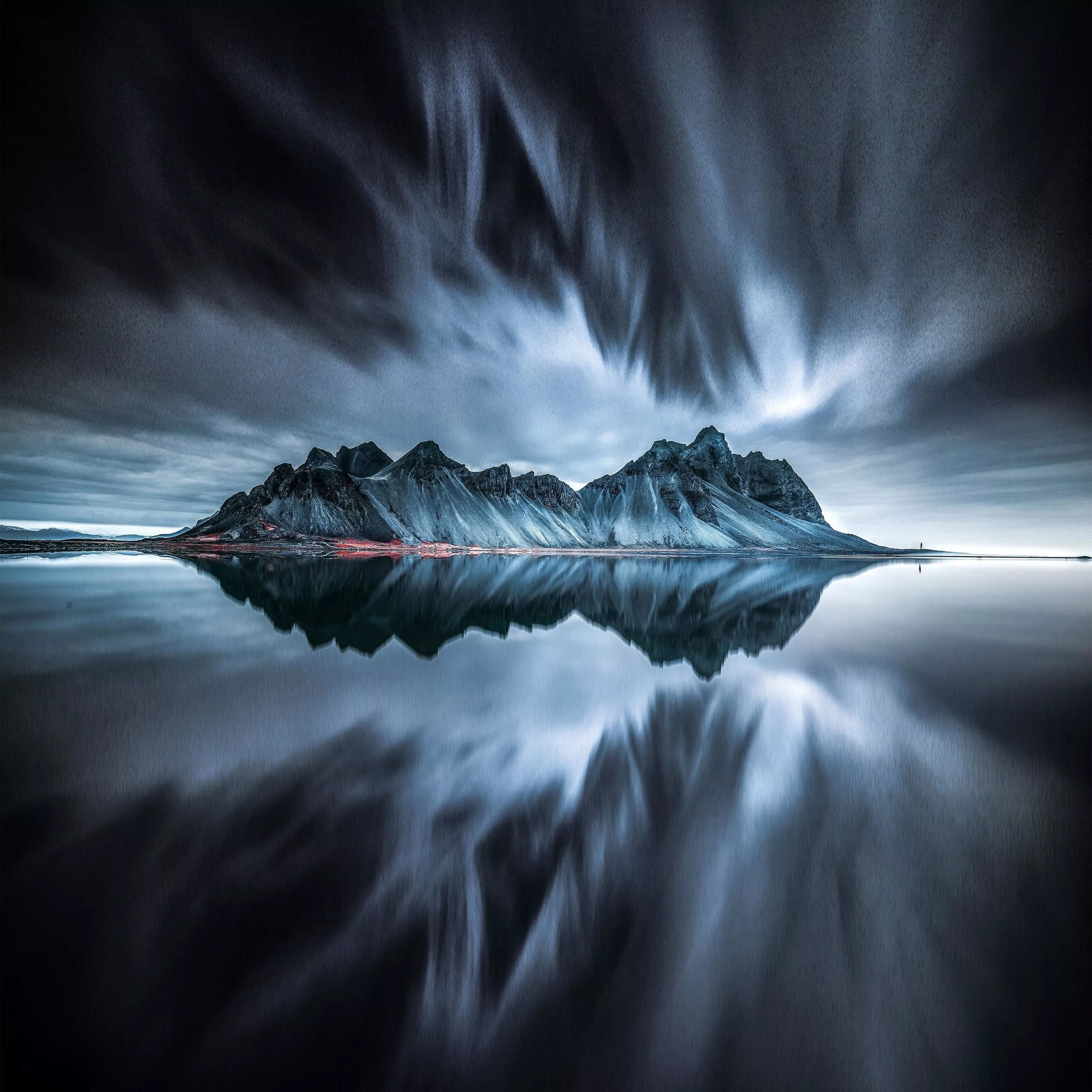 Batman Mountain Iceland 4K Wallpaper