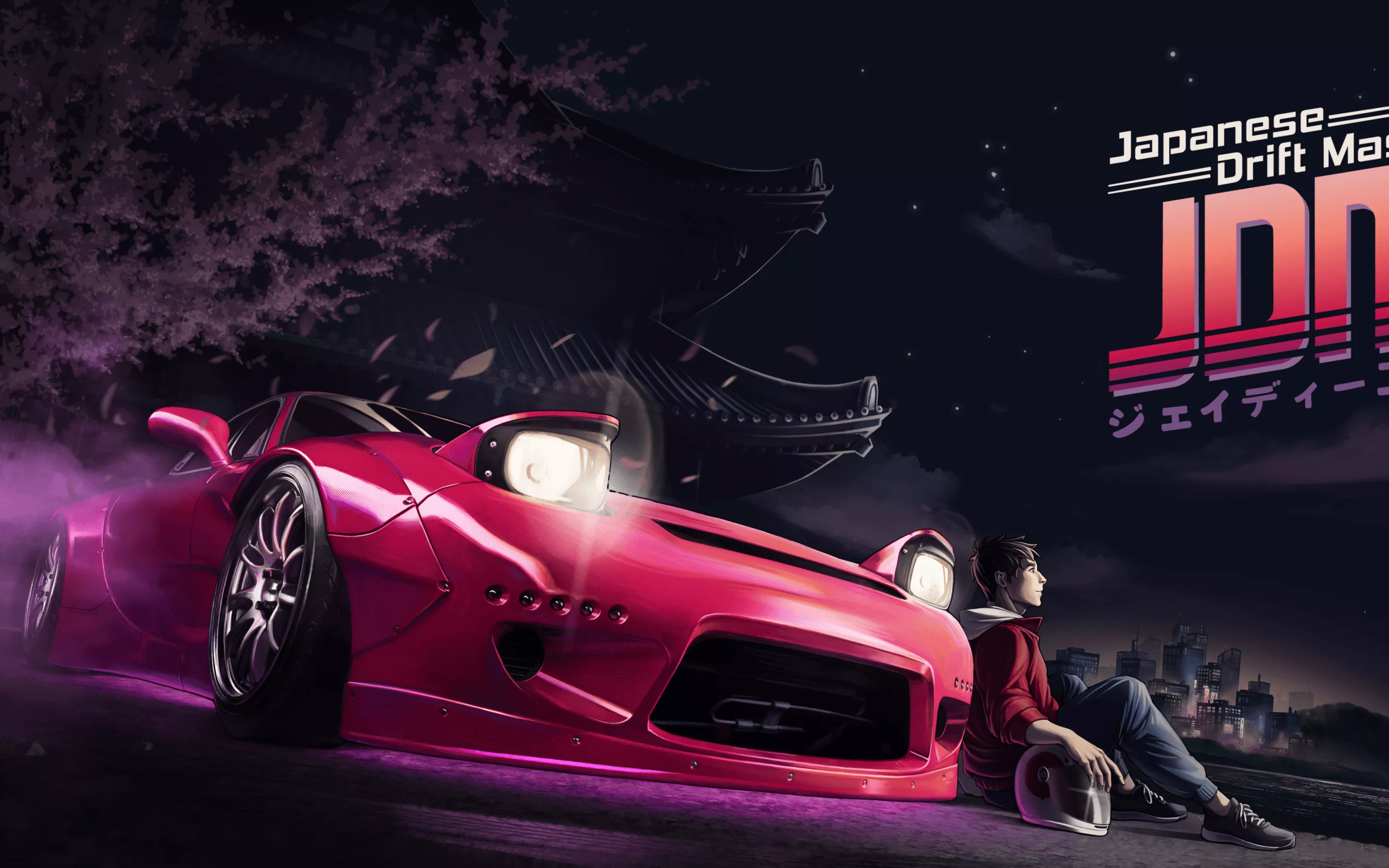JDM: Japanese Drift Master Wallpaper 4K