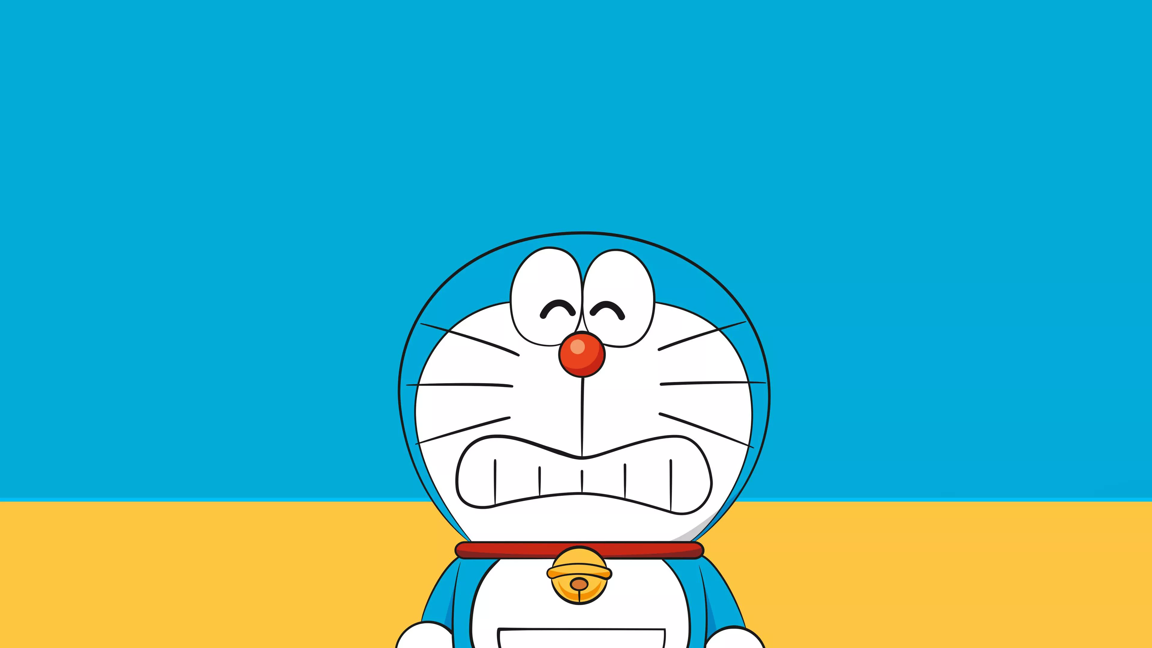 Doraemon Wallpaper 4K, Funny, Cartoon