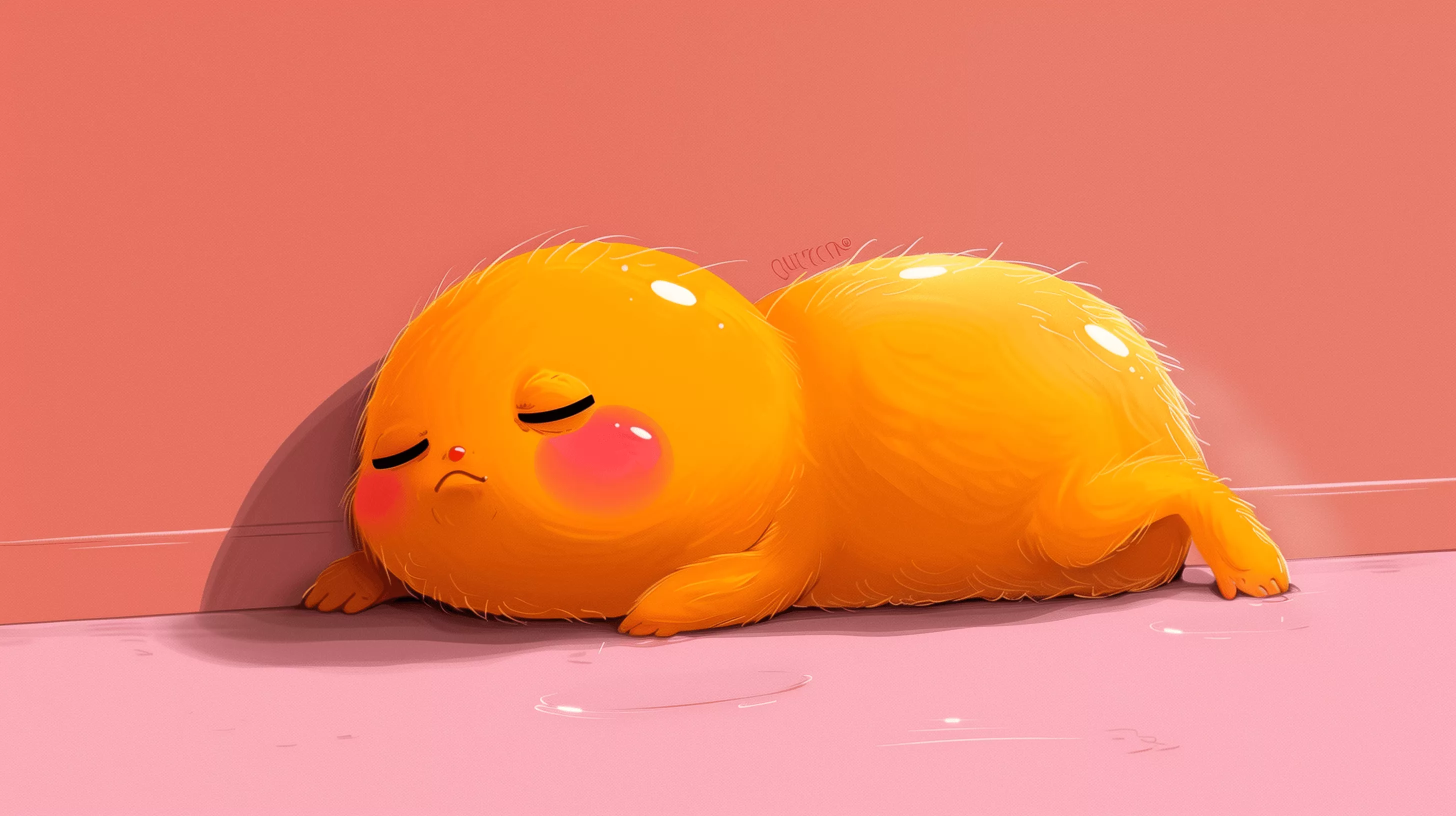 Gudetama Lazy Egg Cartoon HD Wallpaper