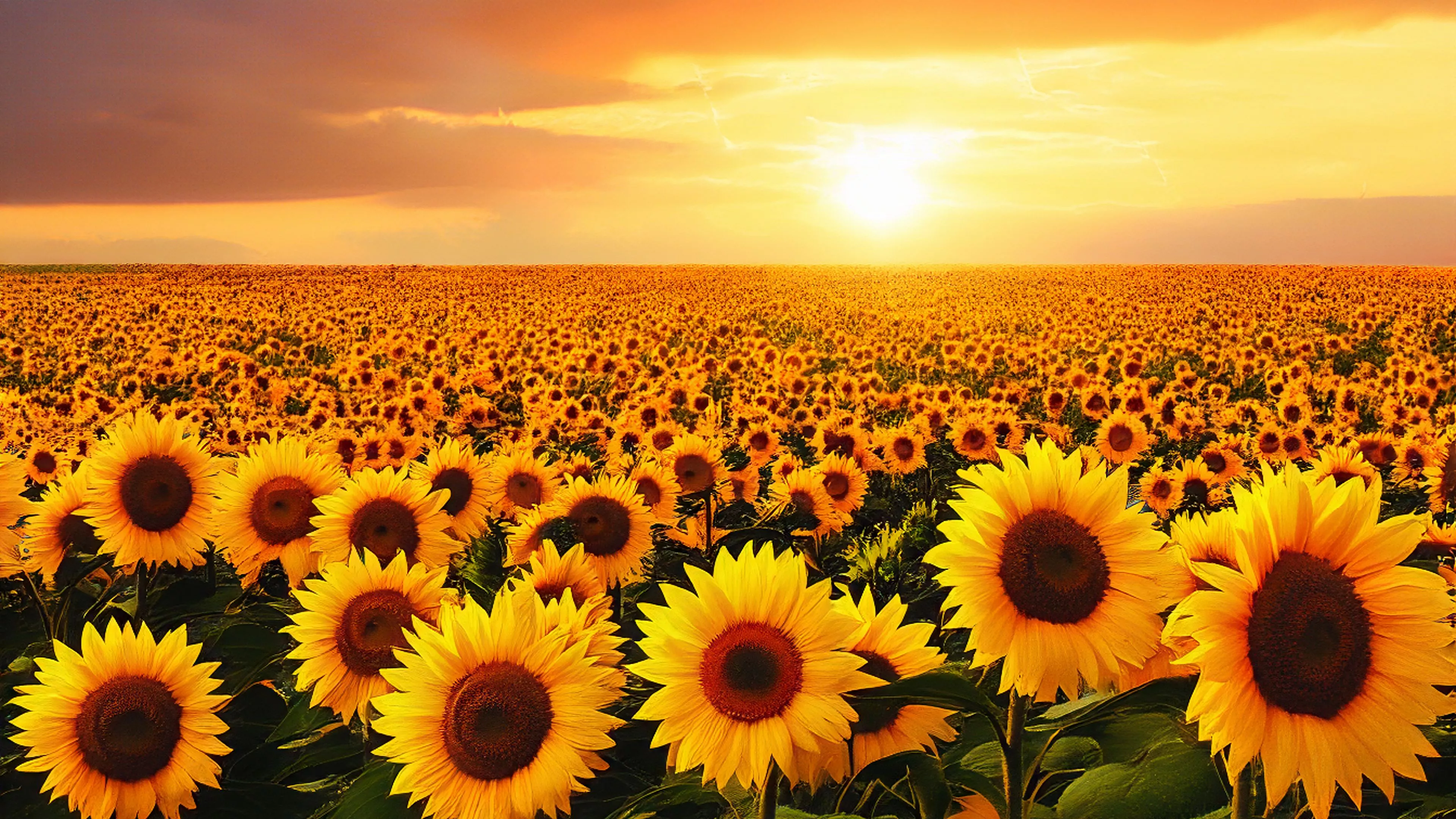 Sunflower Desktop Wallpaper 4K