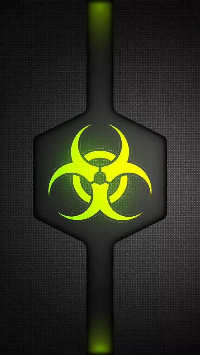 Bio Hazard iPhone Wallpaper