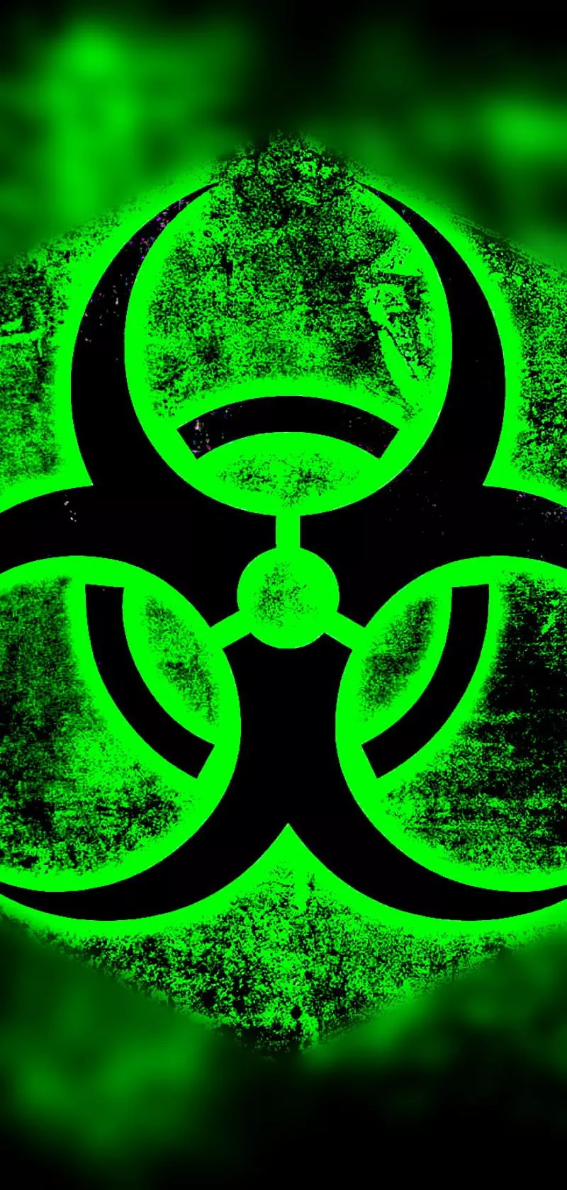 Biohazard, symbol, hazardous, HD phone