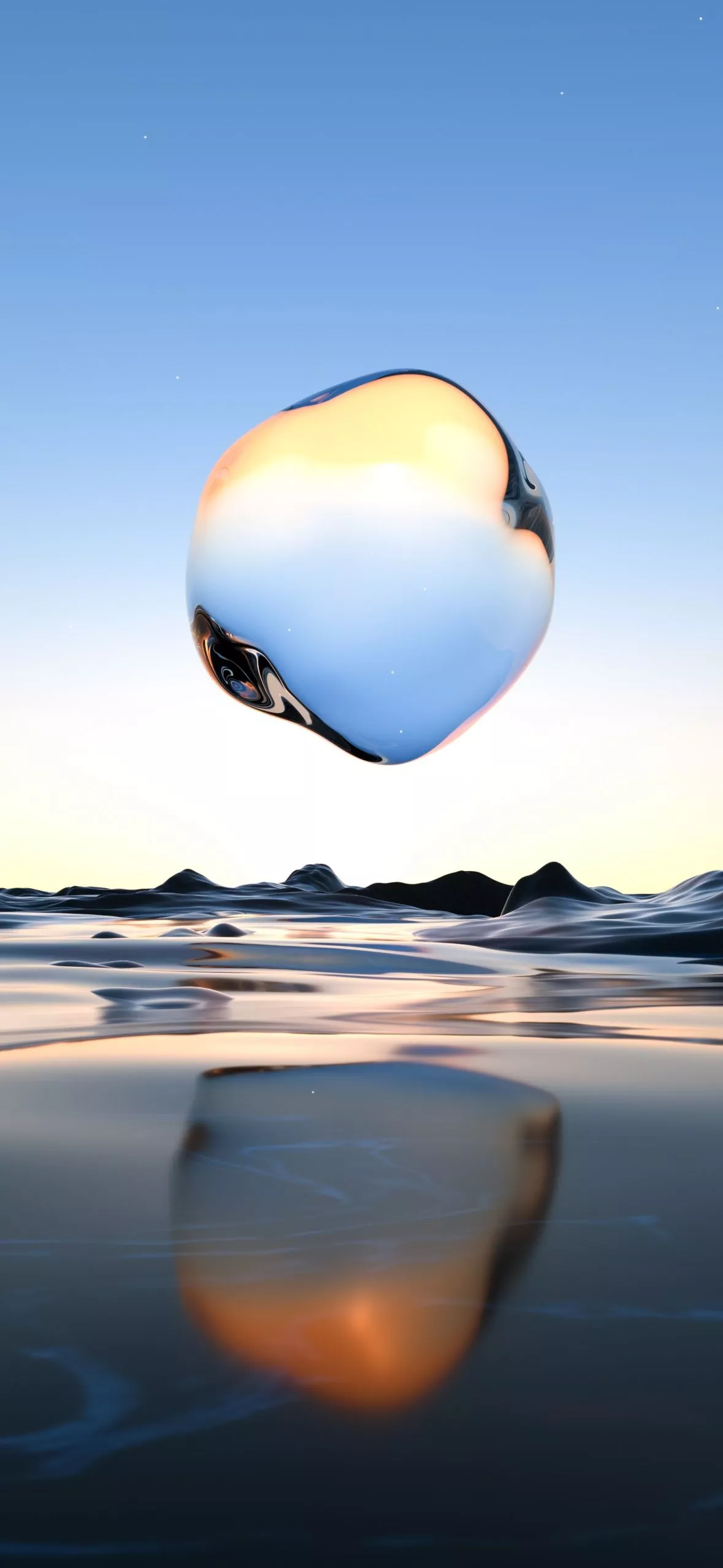 Glass Wallpaper 4K, Droplet, Surreal