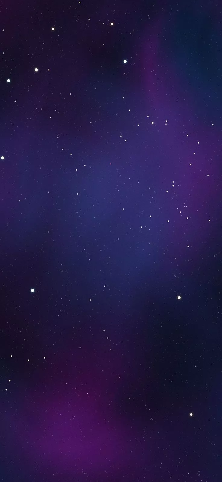 Download iPhone X Purple Space. HD