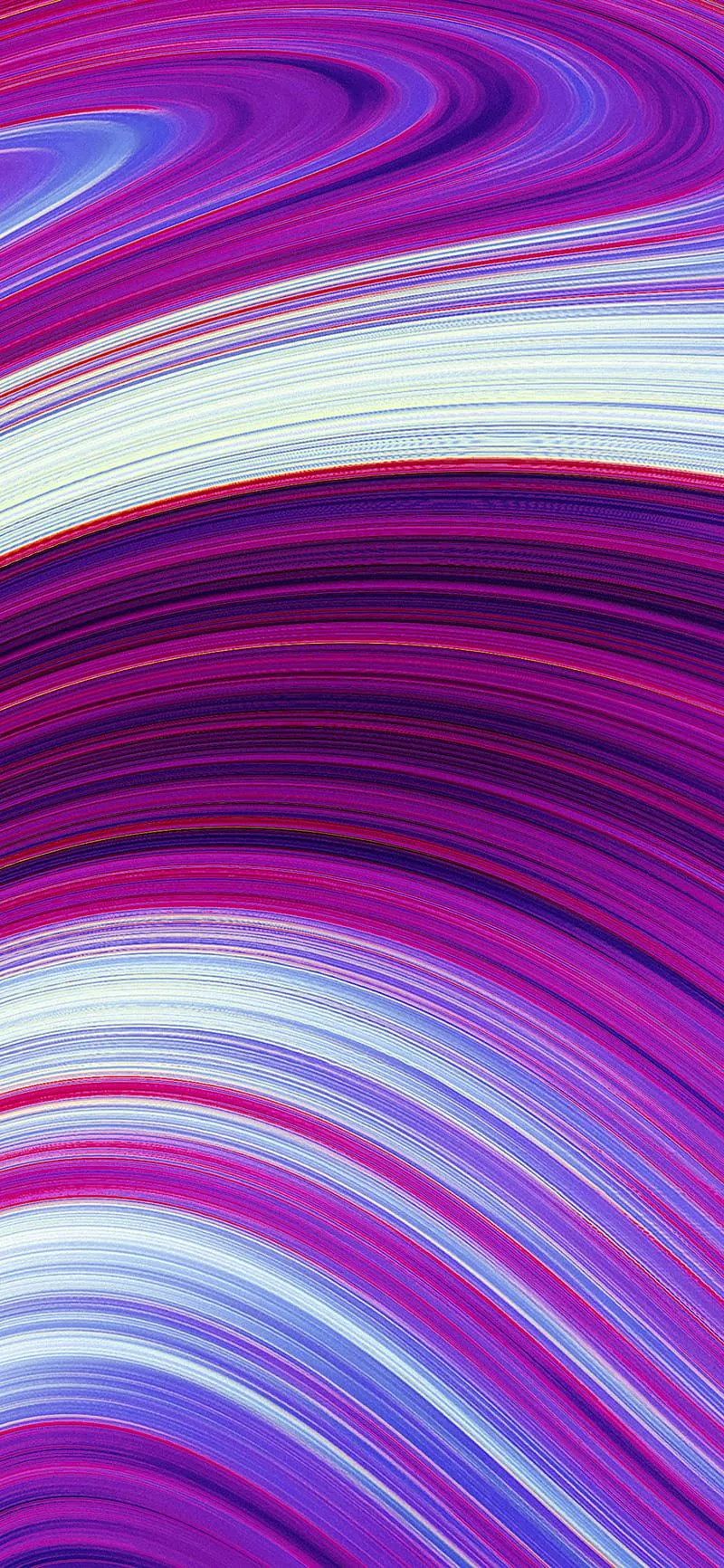 IPhone X. line circle art red purple