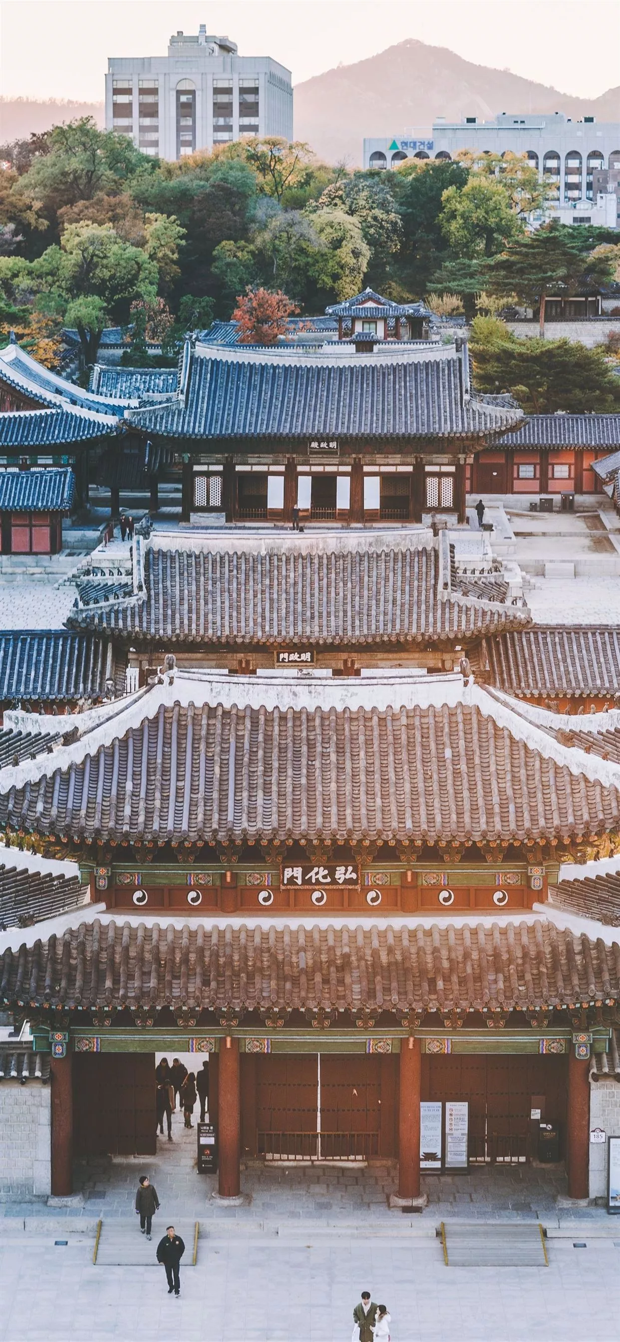 Korean palace in Daehak ro South Korea