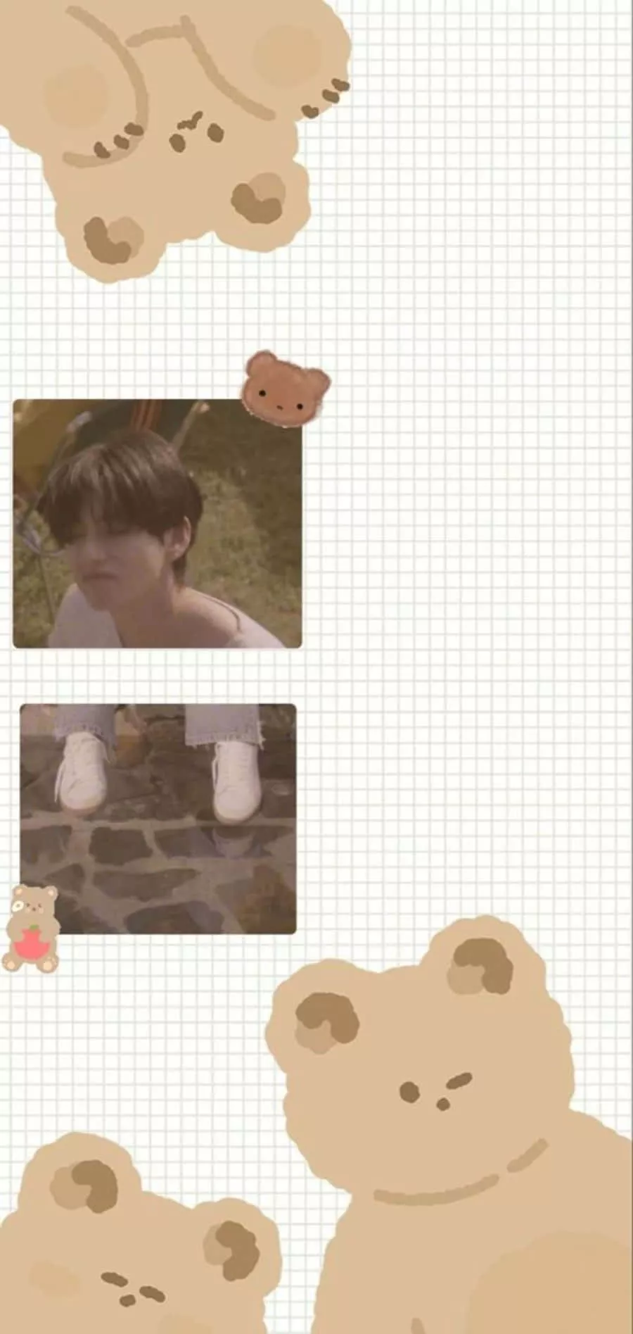 Korean Beige Aesthetic Wallpaper