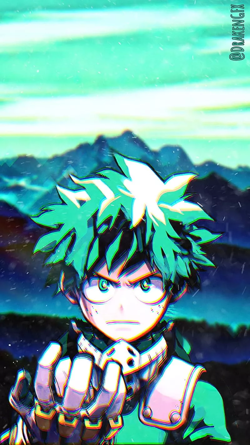 HD my hero academia iphone wallpaper