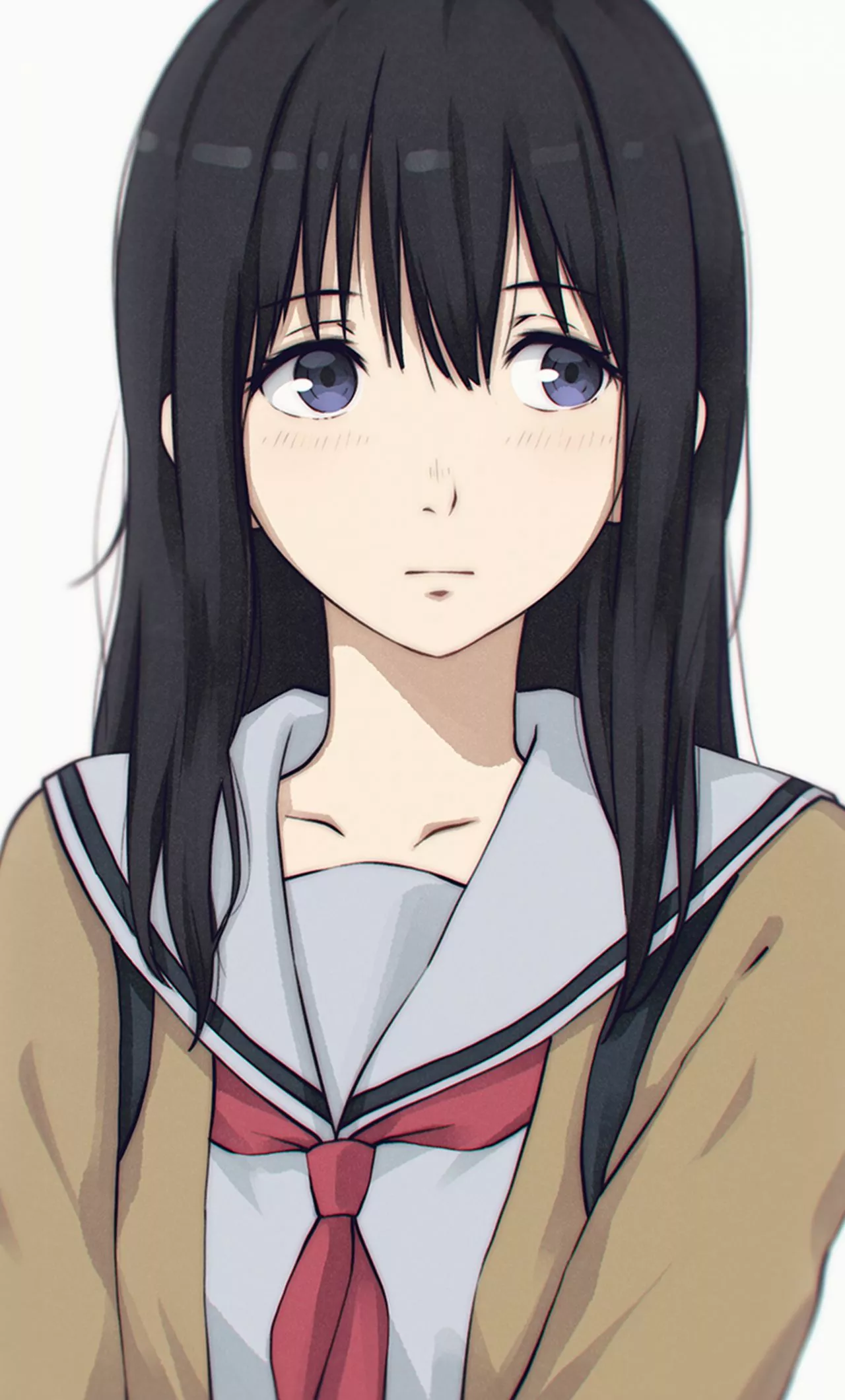 Download wallpaper 1280x2120 curious