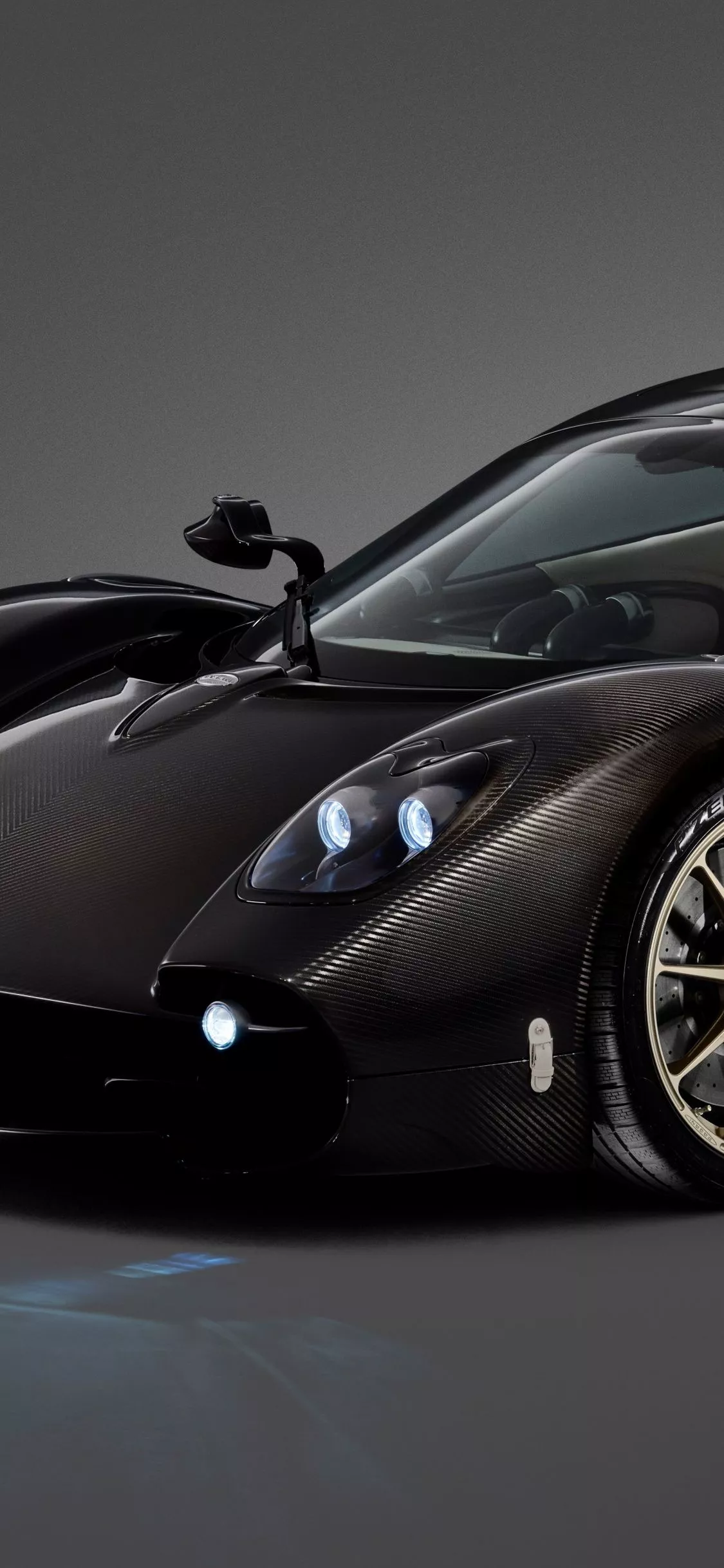 Carbon Fiber Wallpaper 4K, Pagani