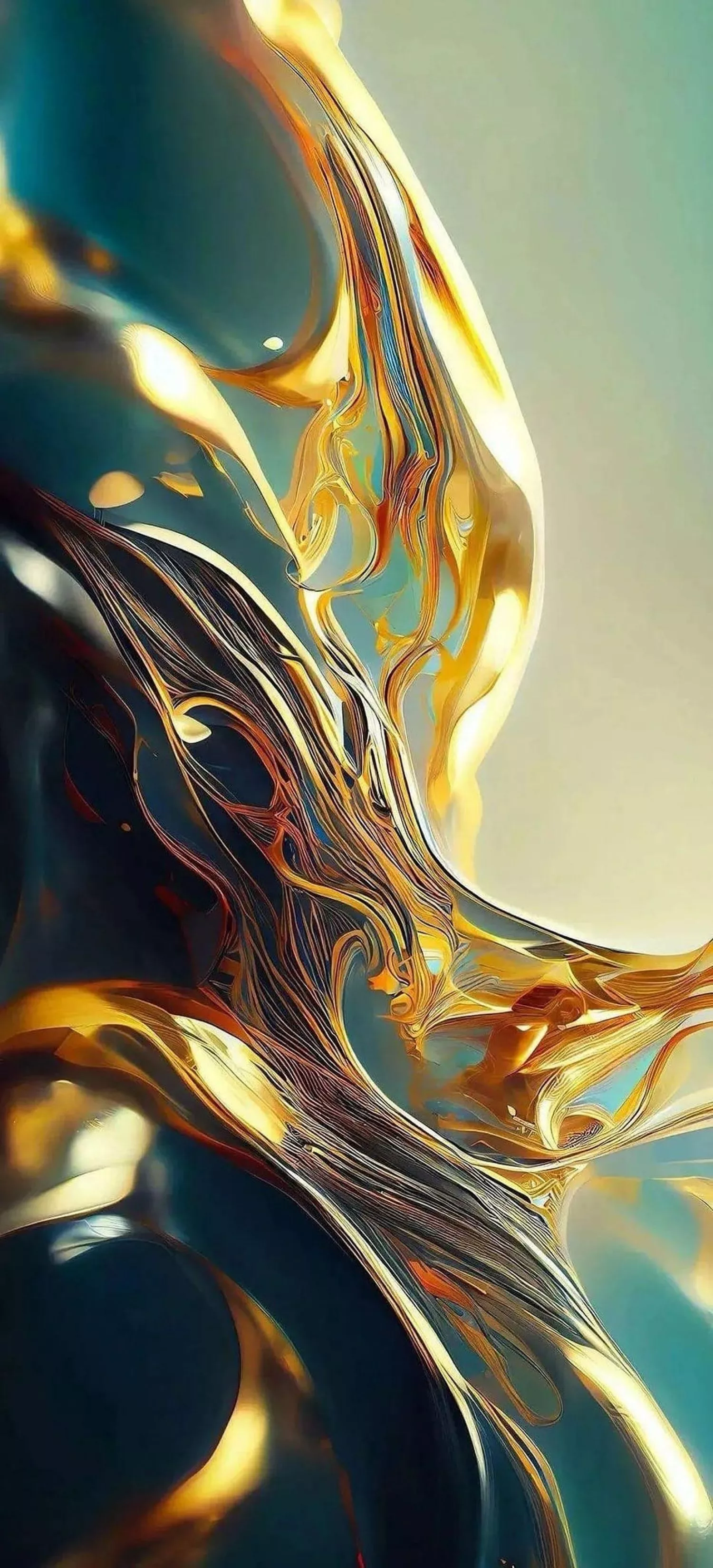 Most Popular Blue Gold Wallpaper —