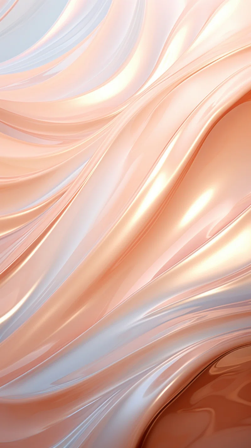 Peach Silk Phone Wallpaper Image