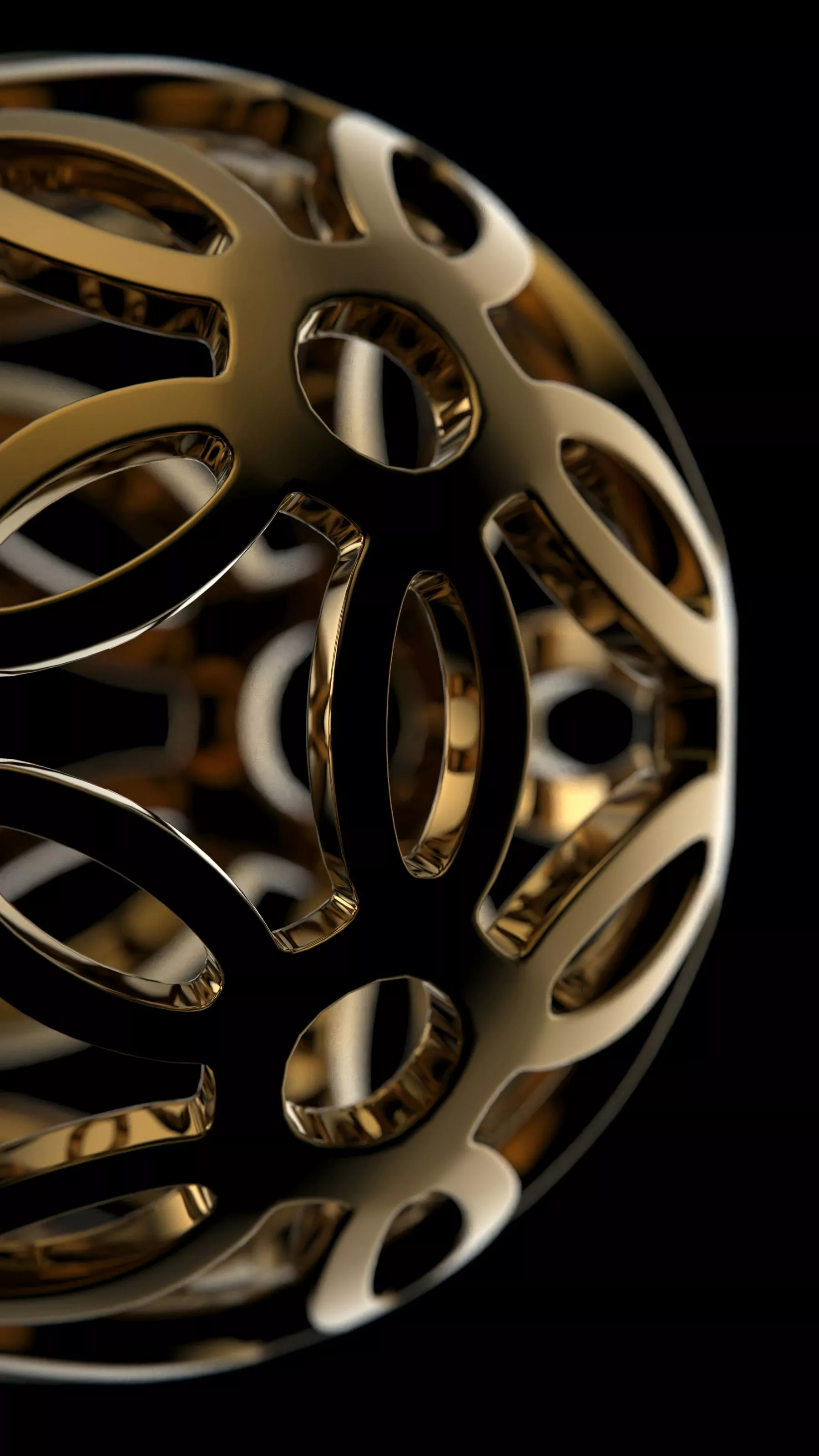 Most Popular Luxury Gold Decorative Orb