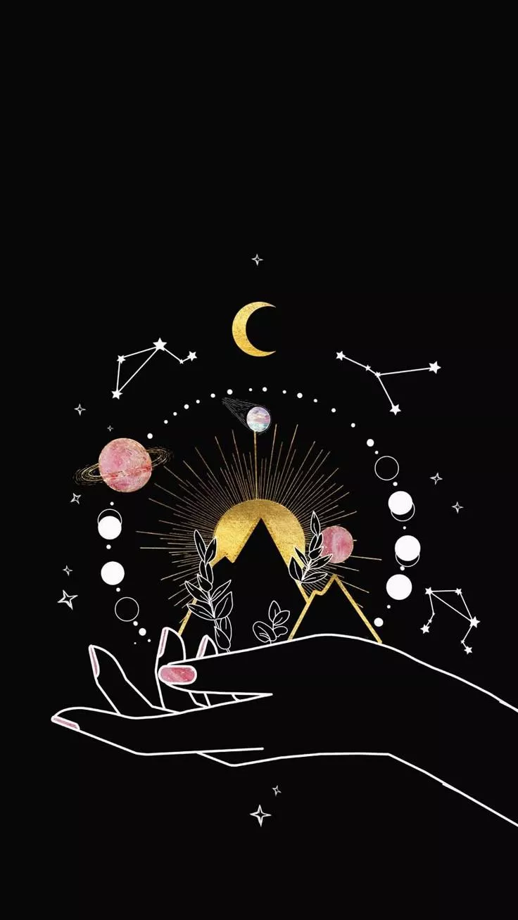 Space Elements IPhone Wallpaper HD