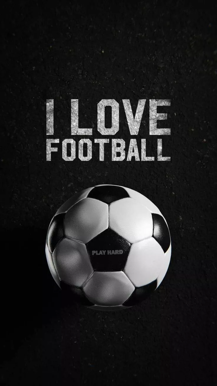 I Love Football iPhone Wallpaper