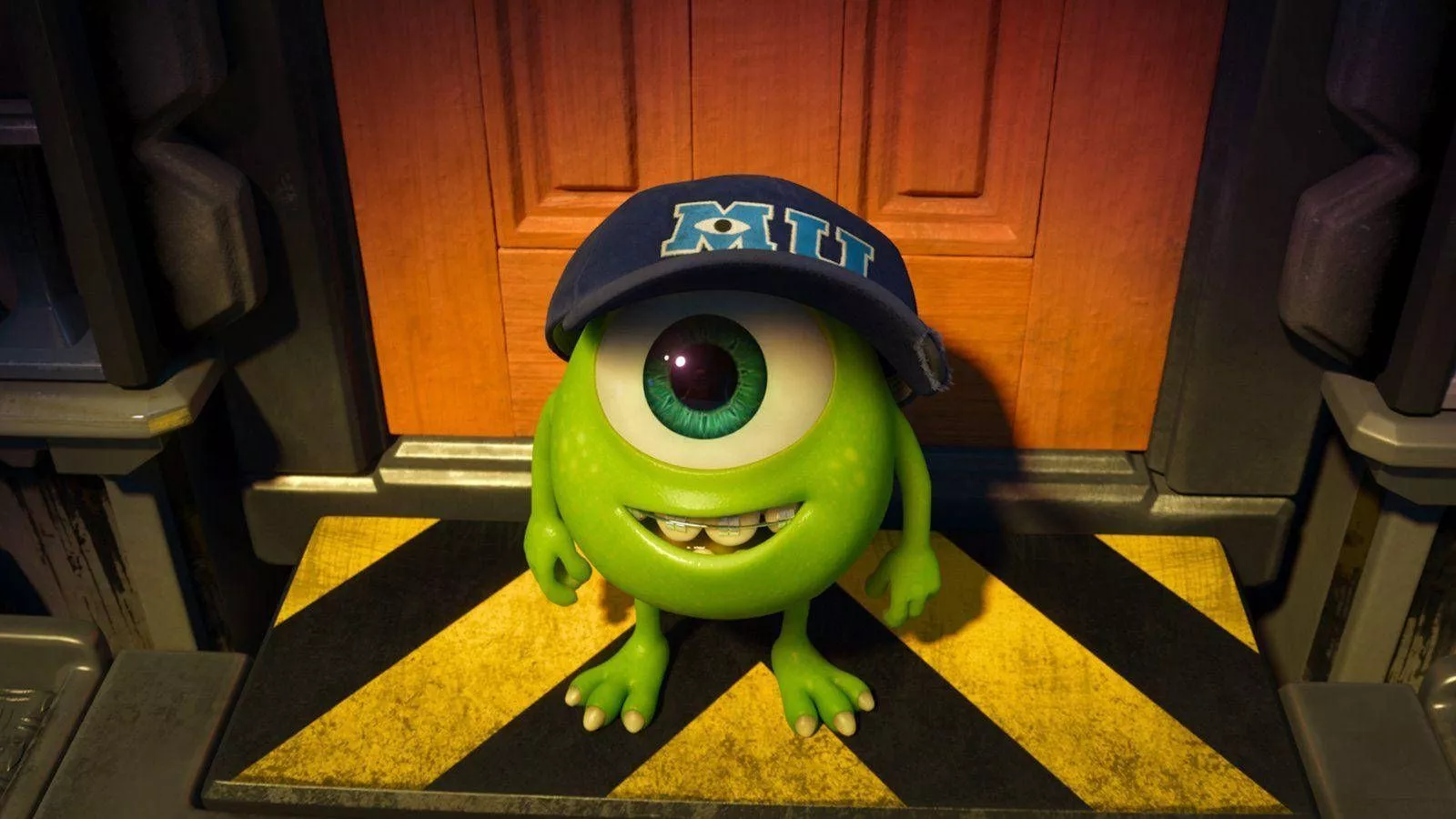 baby Mike Wazowski Scaring Up Fun