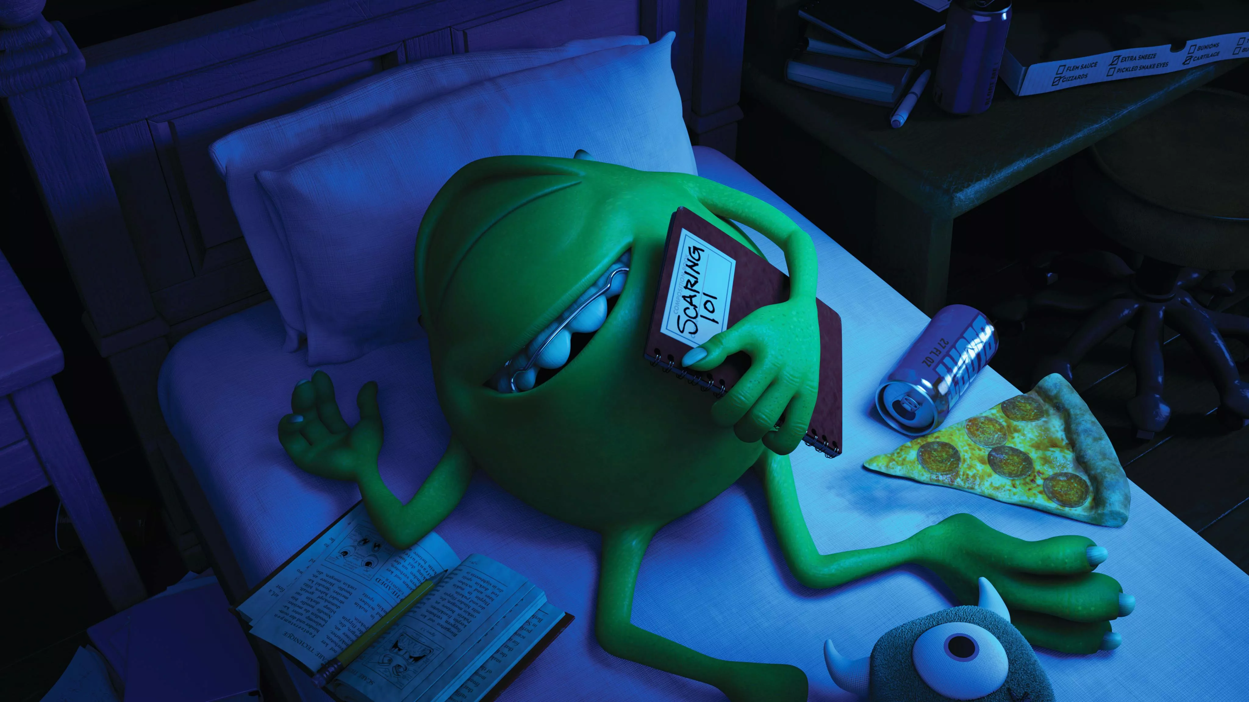Mike Wazowski in 4K Ultra HD: A Study