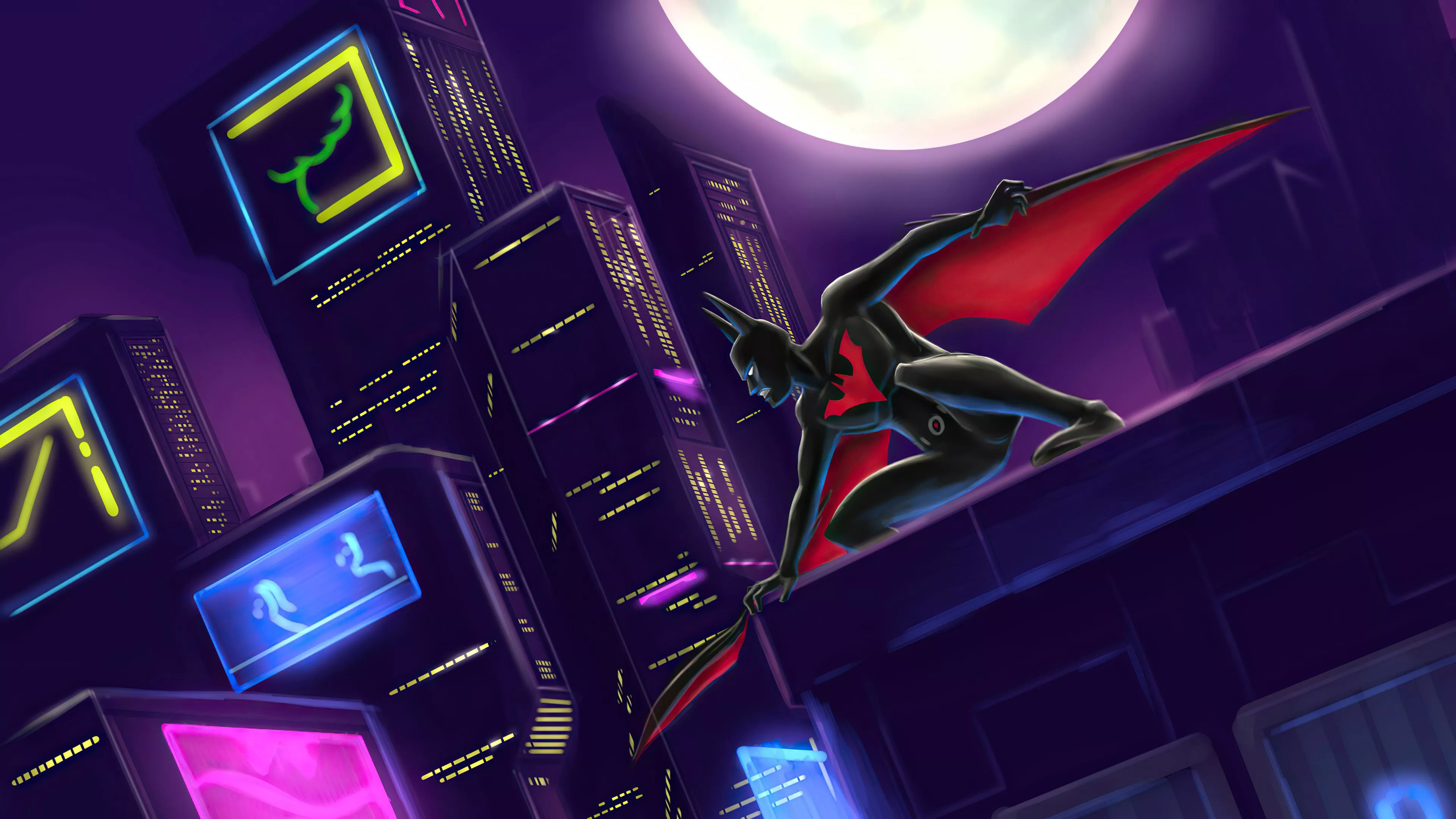 Batman Beyond Comic Wallpaper, HD