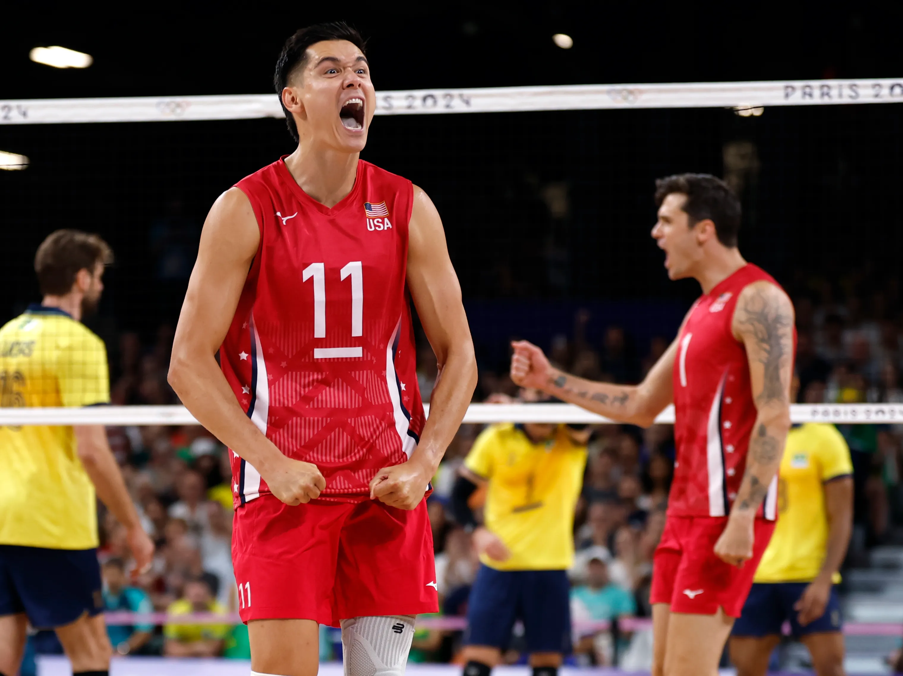 USA men's volleyball reaches semifinals