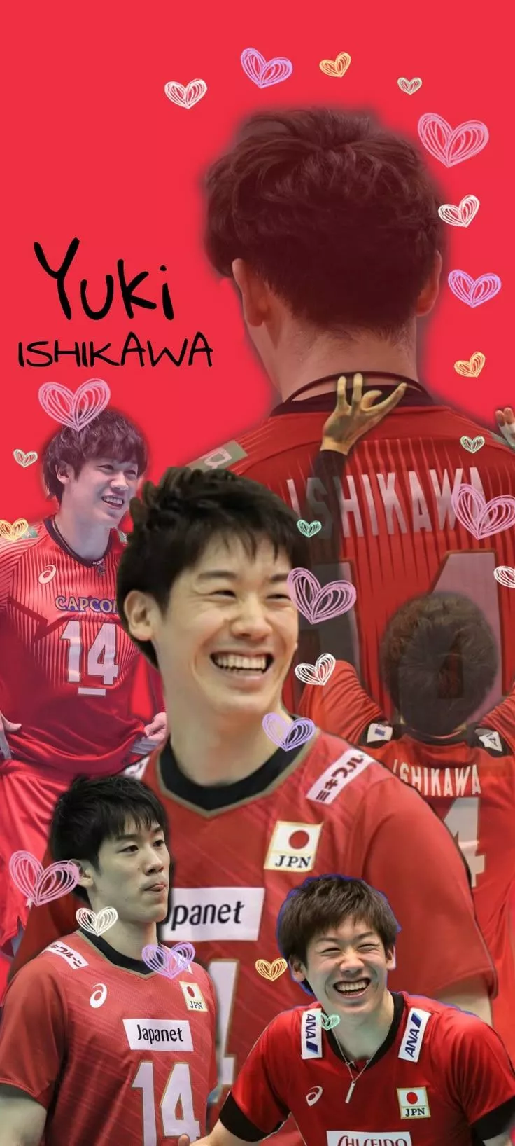 Yuki Ishikawa Lockscreen Wallpaper