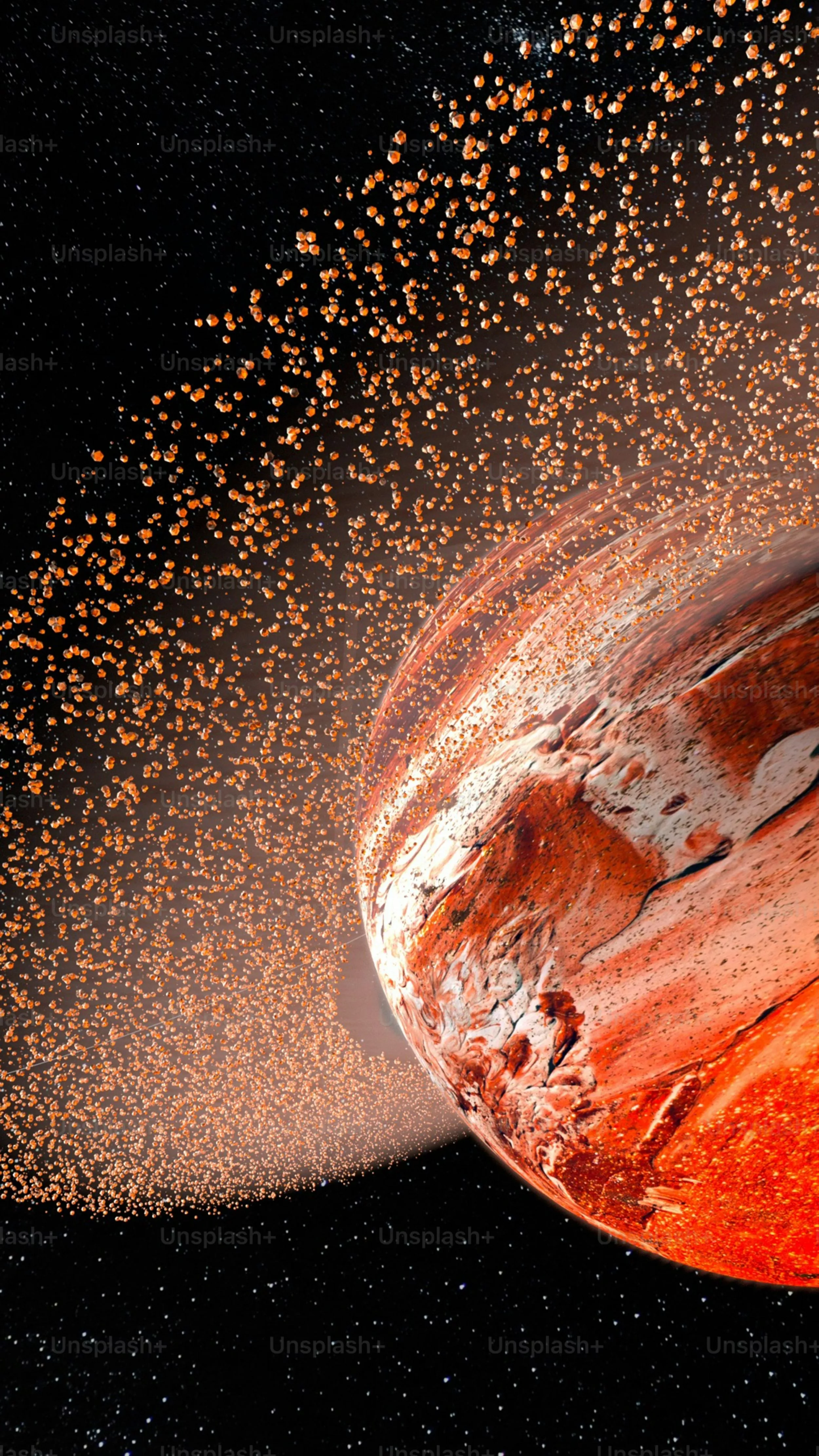 Free HD Saturn Planet Wallpaper