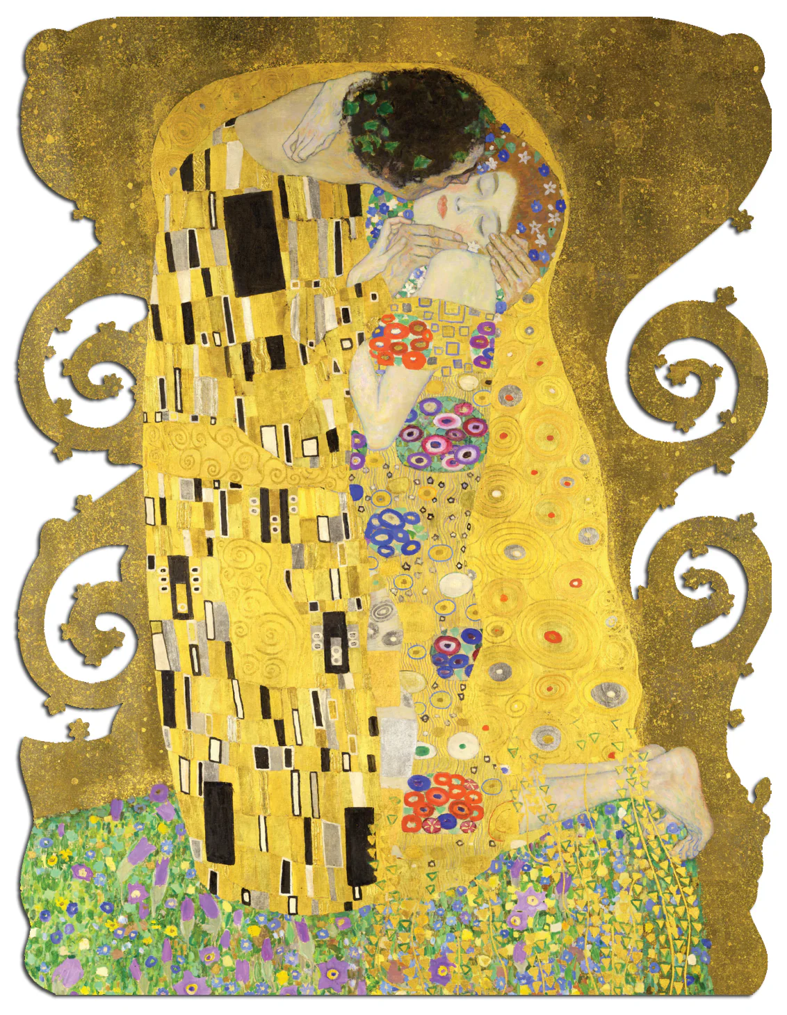 Klimt The Kiss Wooden Jigsaw Puzzle