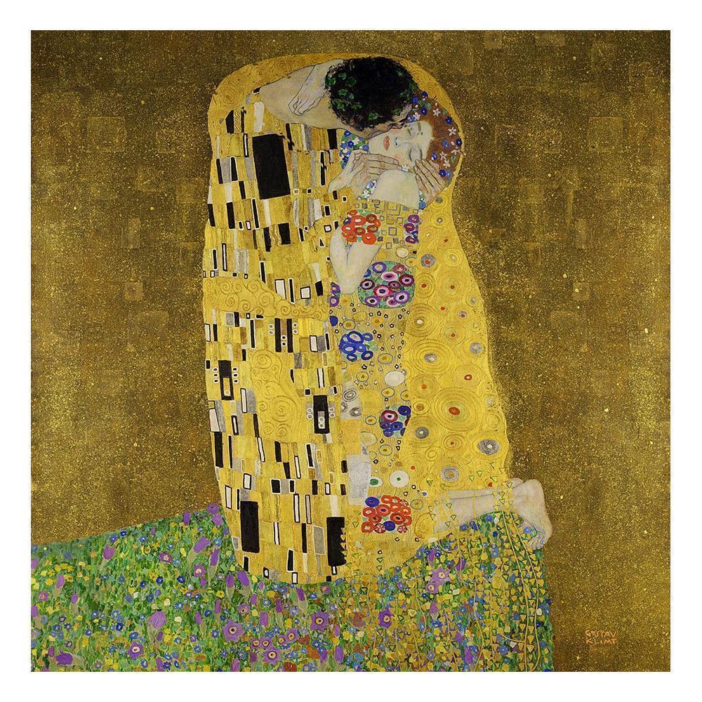Wallpaper The kiss by G. Klimt