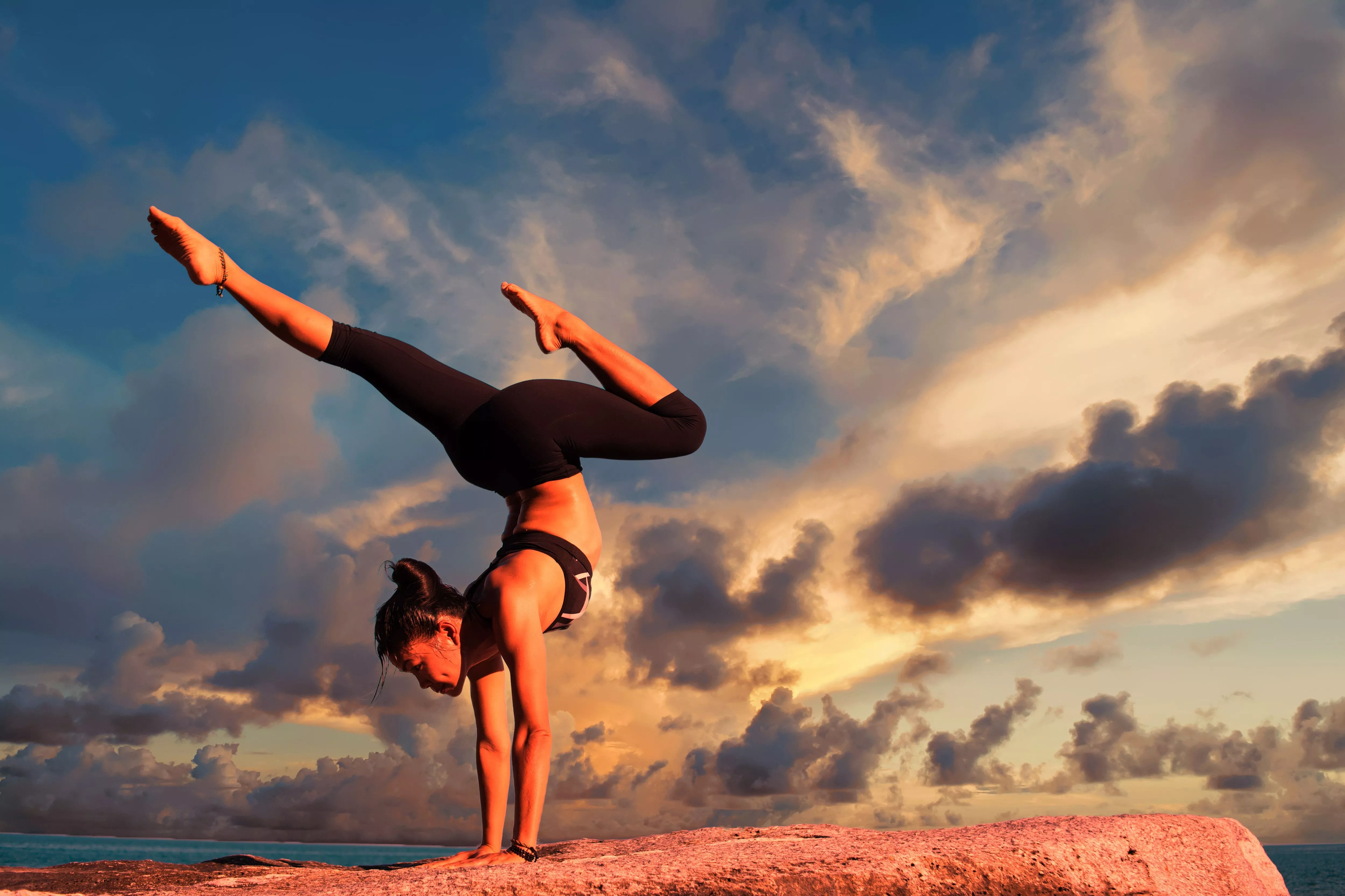 Yoga Woman Royalty Free
