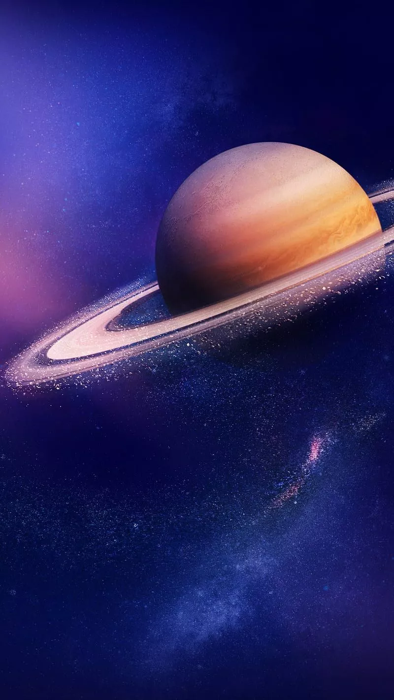 Saturn Dust, science, space, HD phone