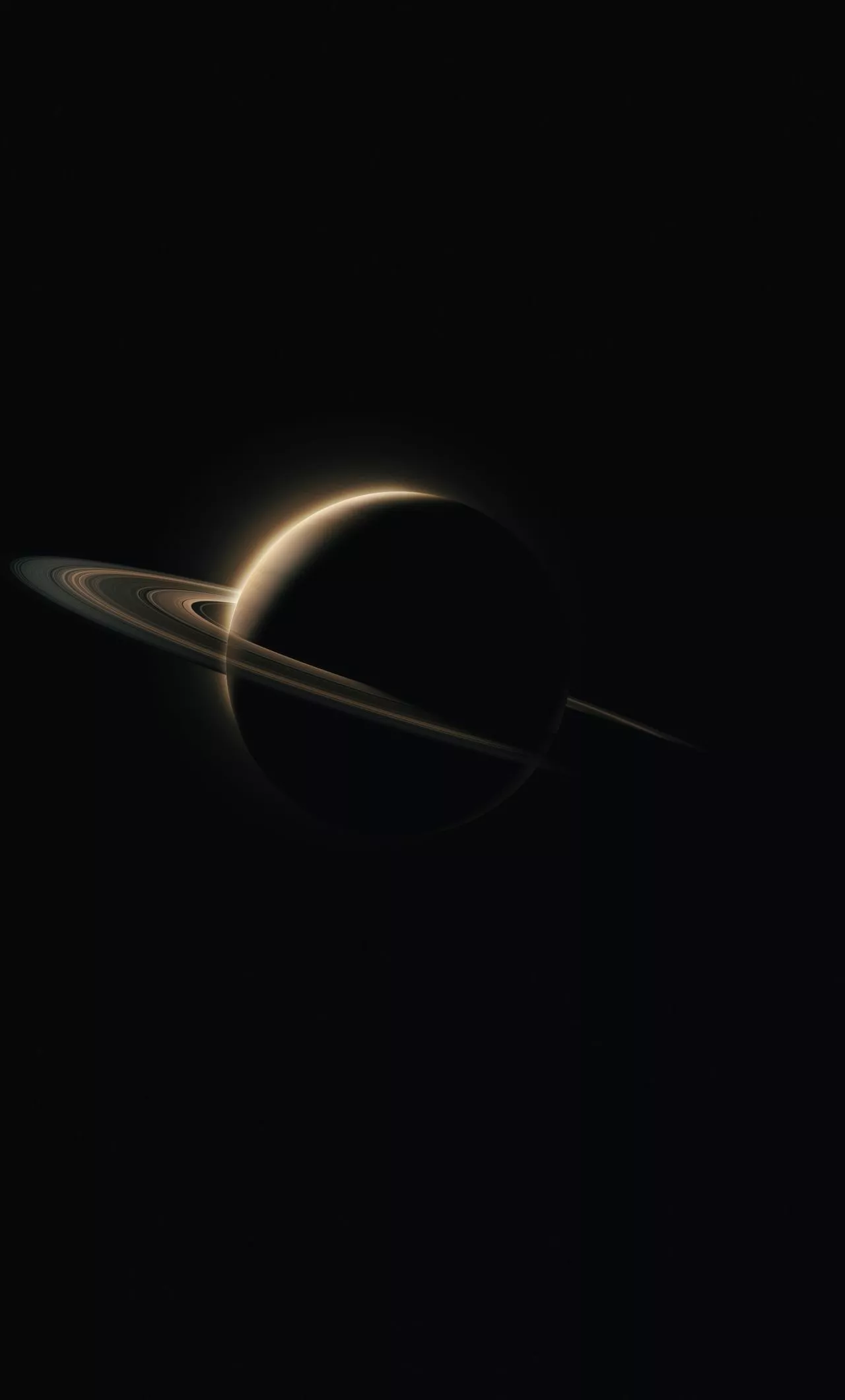 Download wallpaper 1280x2120 saturn