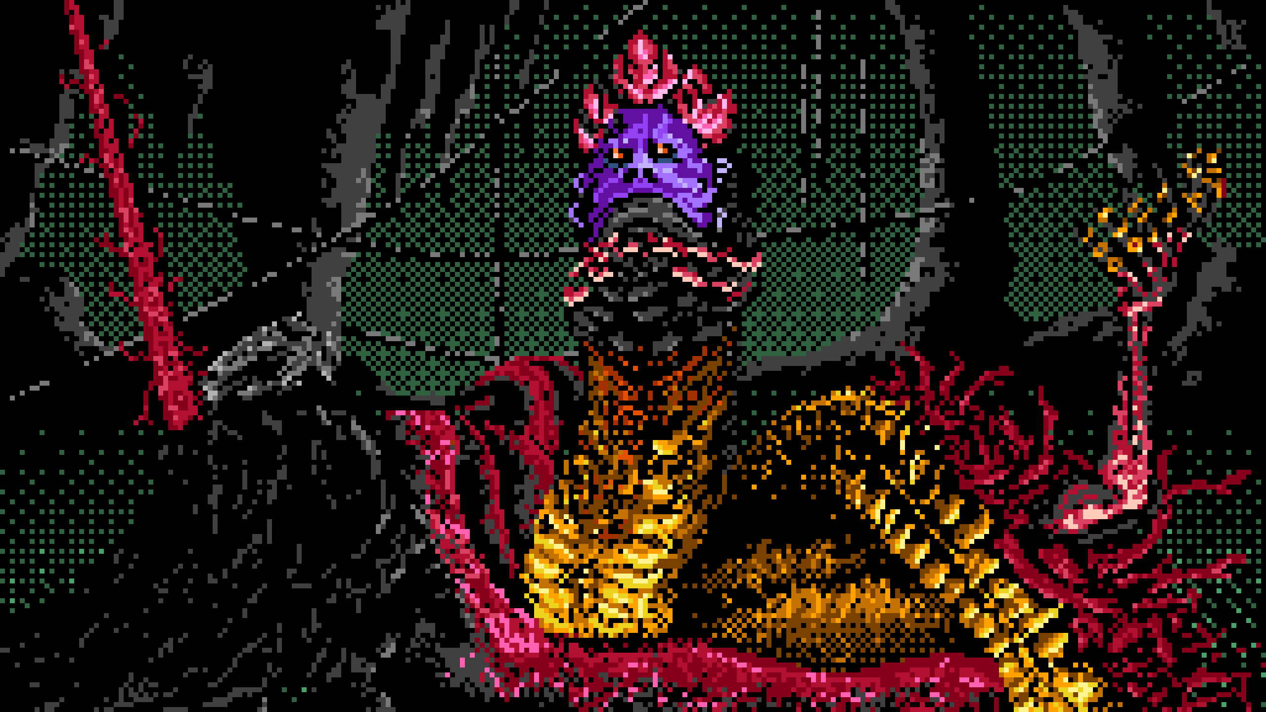 Elden Ring: Rykard In A NES Pixel Art Style