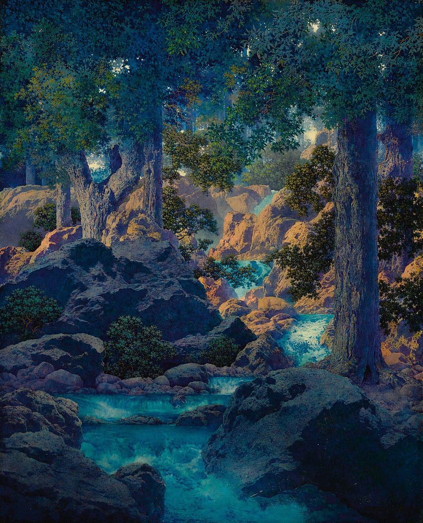 Maxfield parrish HD wallpaper