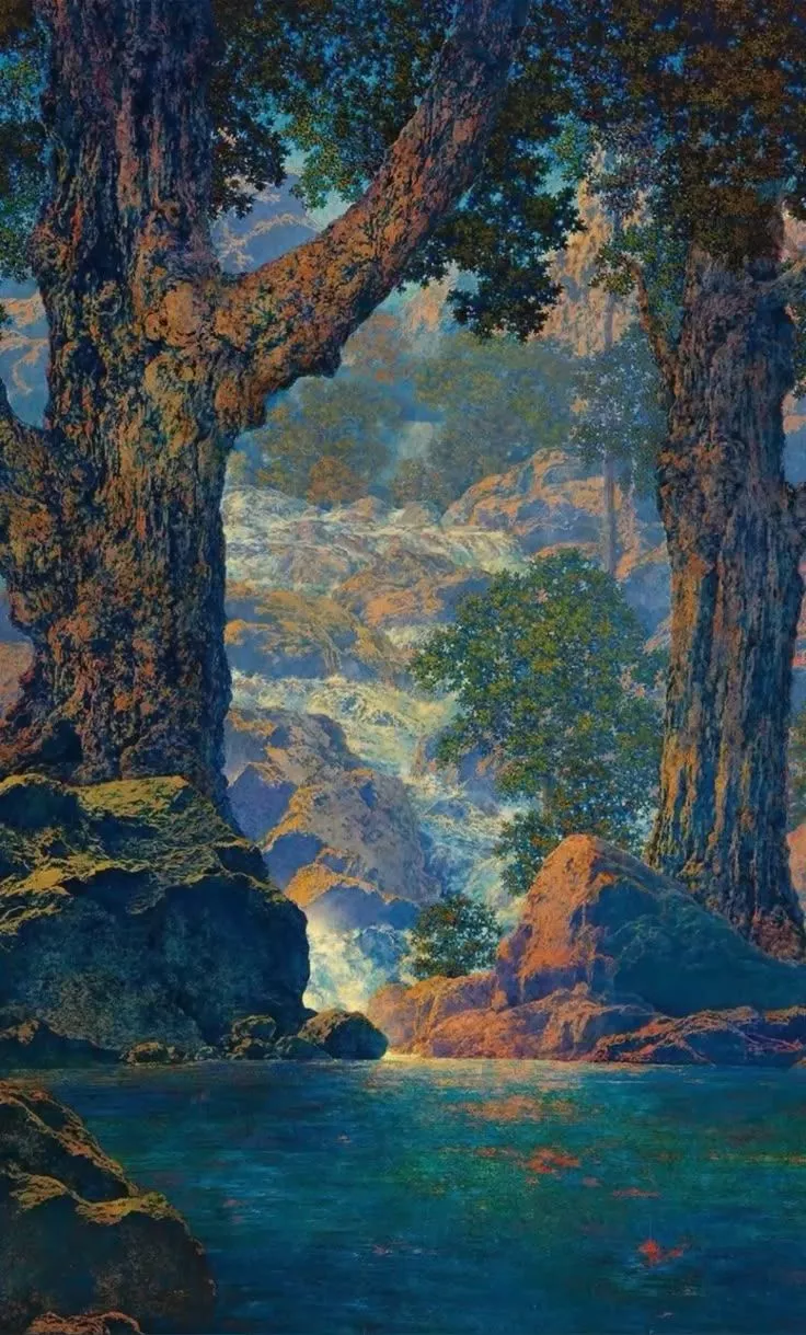 Maxfield Parrish art