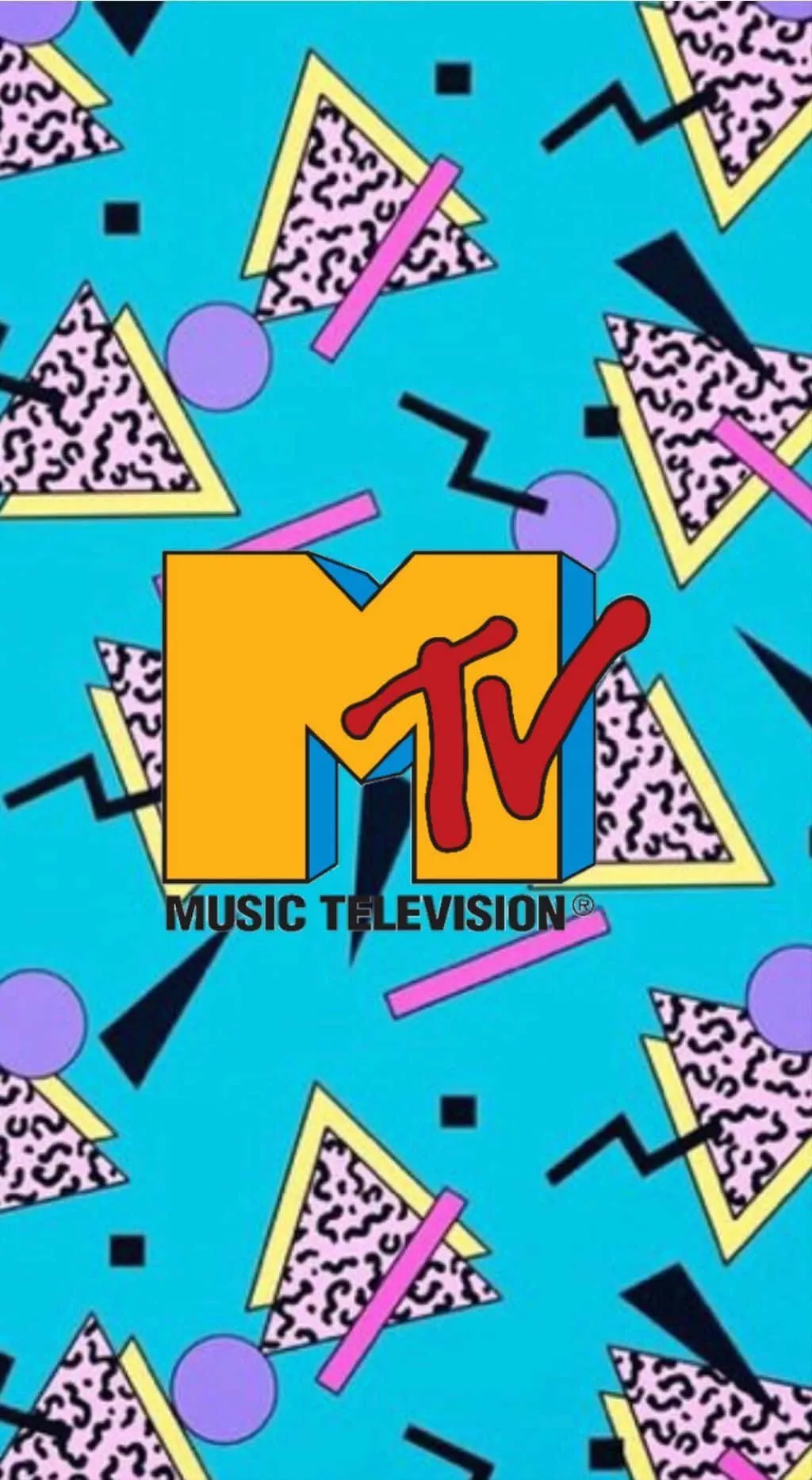 Download MTV 80s Aesthetic iPhone Home