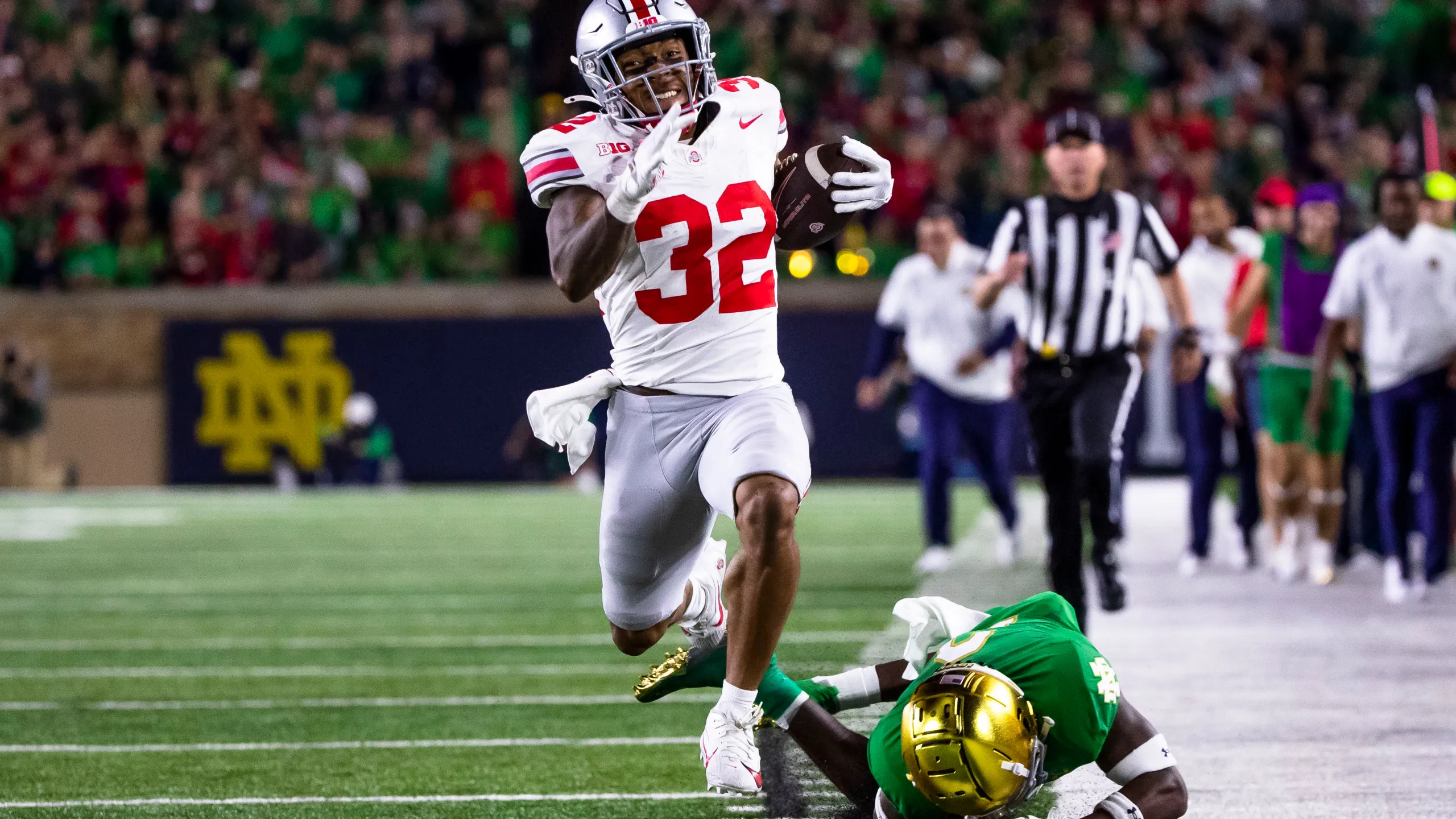 WR Egbuka questionable